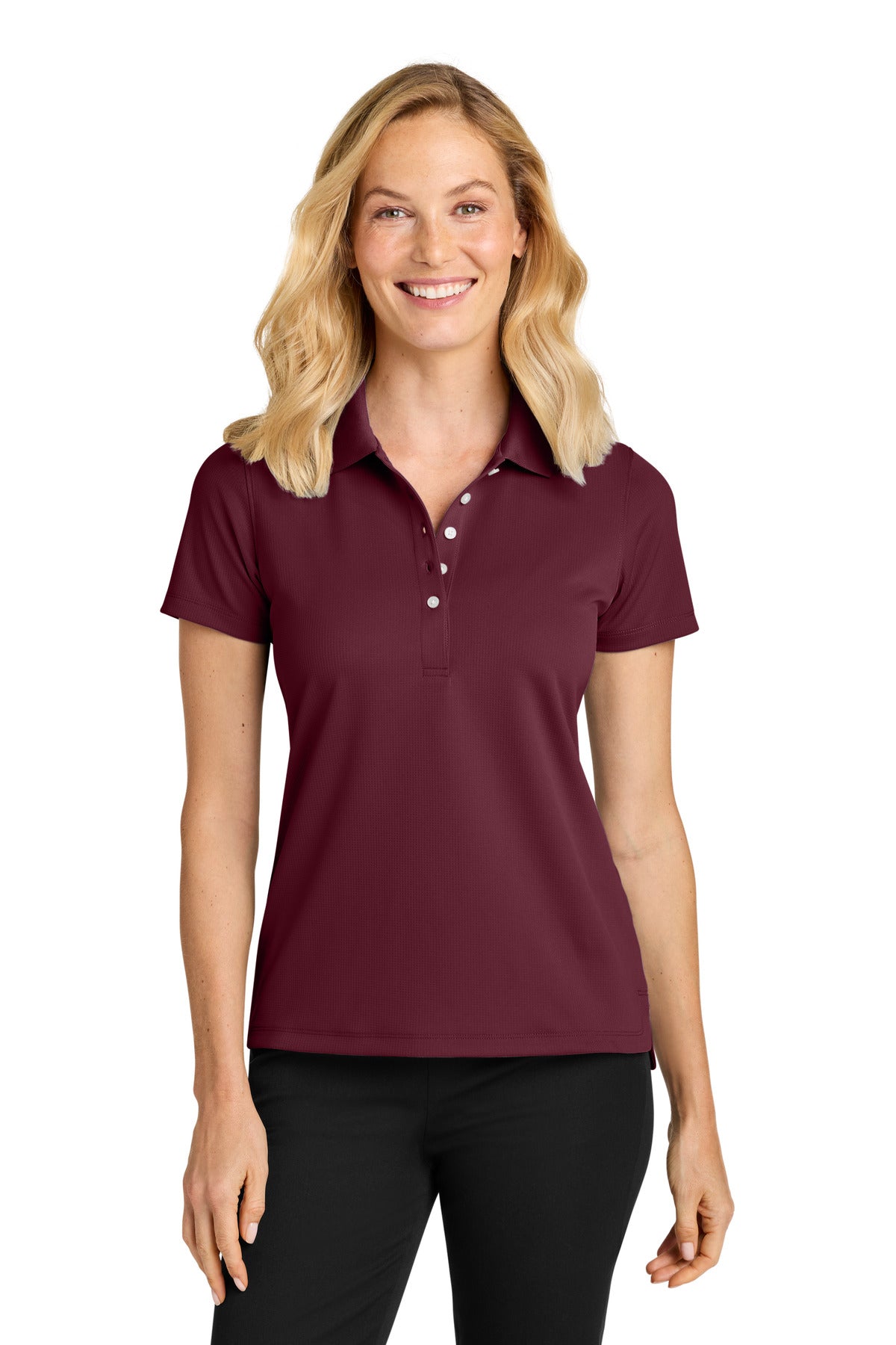 Port Authority Women's Dry Zone Stain-Release Grid Polo