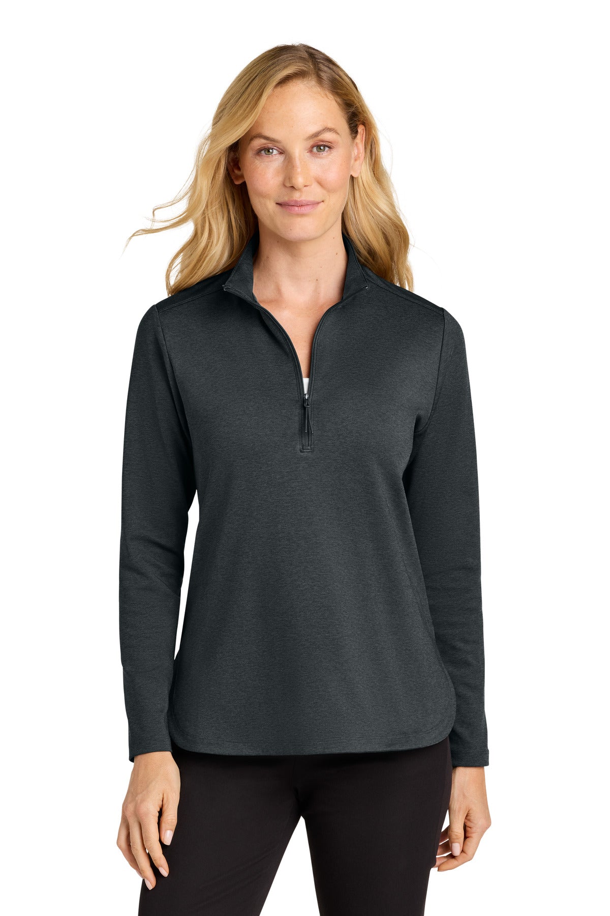 Port Authority Women's C-FREE Double Knit 1/4-Zip