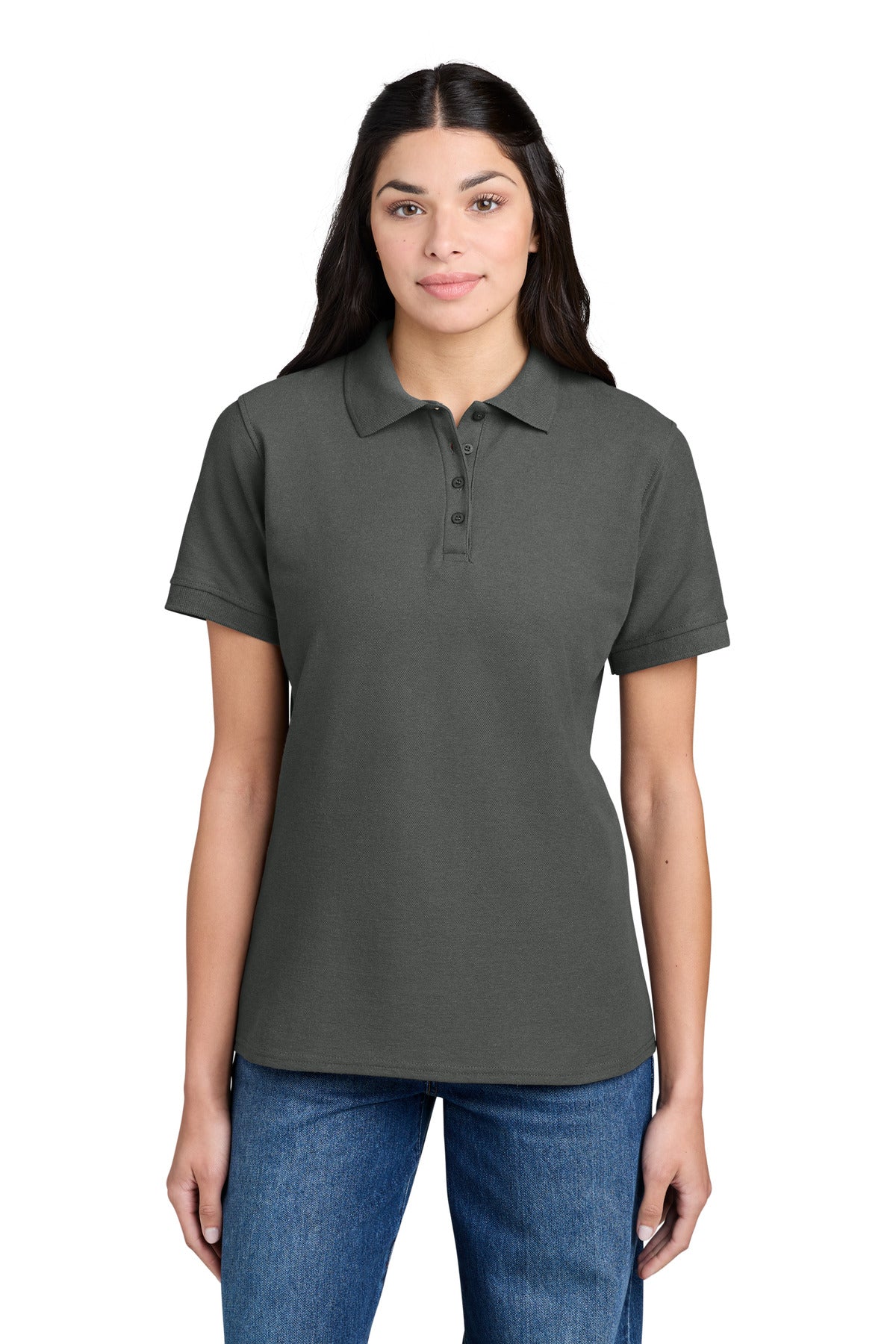 Port & Co Women's Core Blend Pique Polo