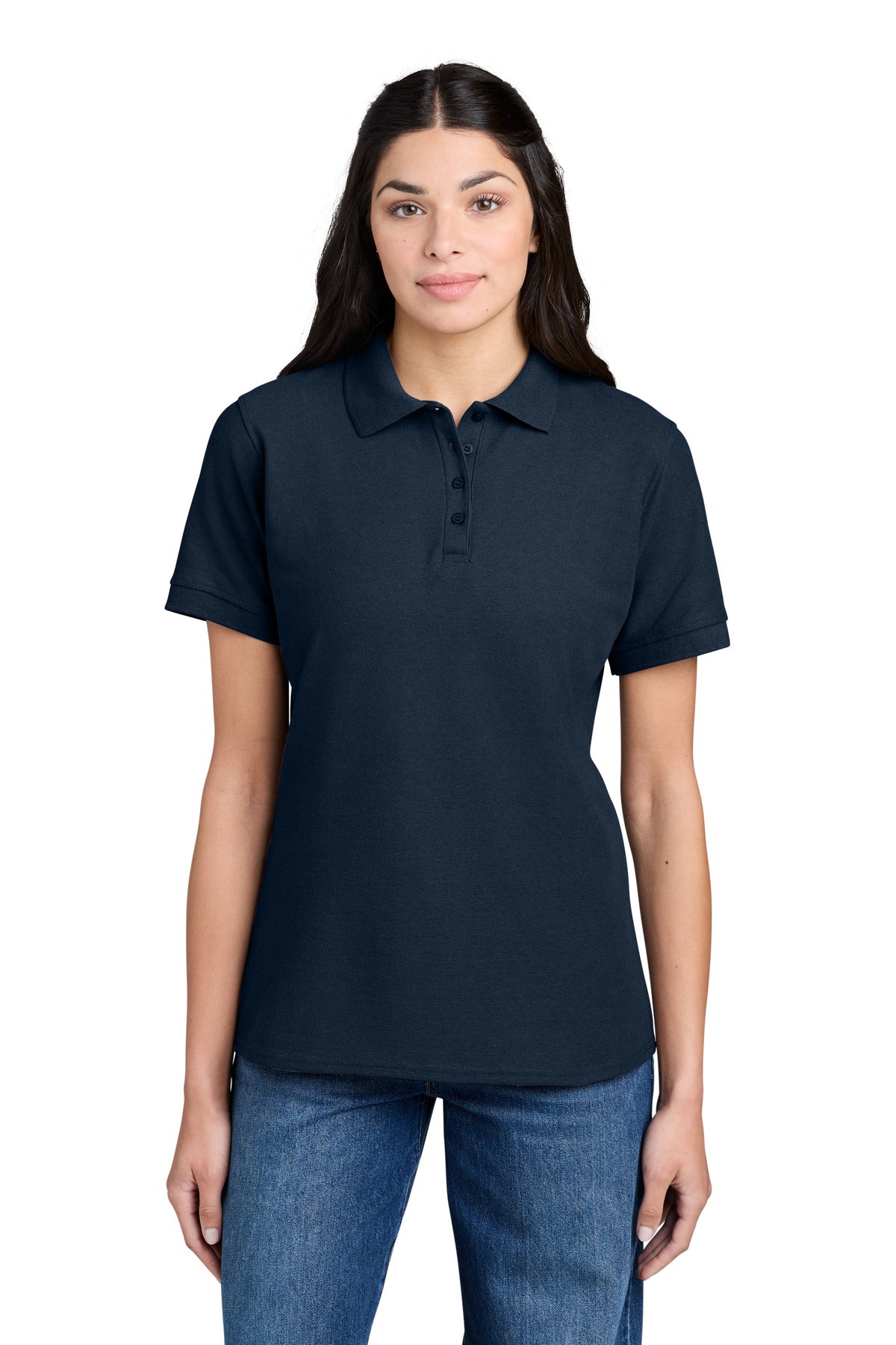 Port & Co Women's Core Blend Pique Polo