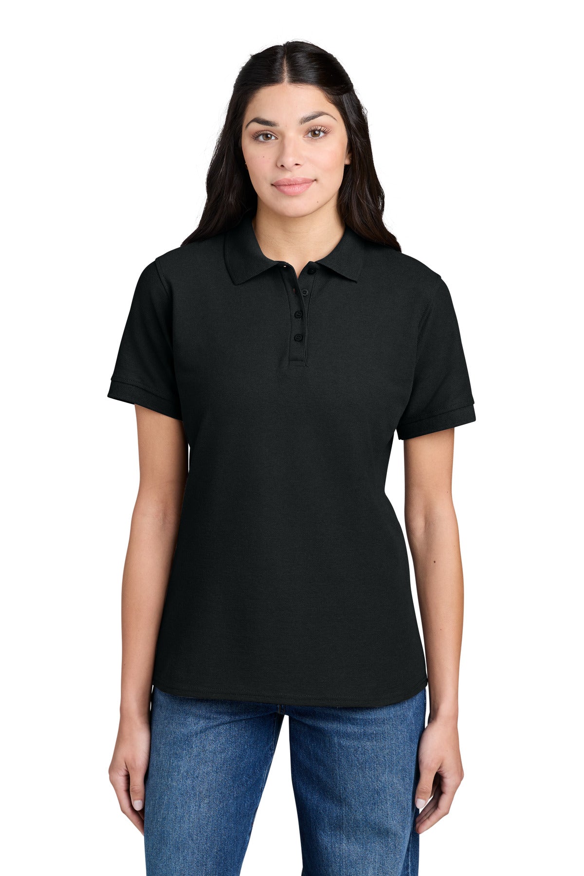 Port & Co Women's Core Blend Pique Polo