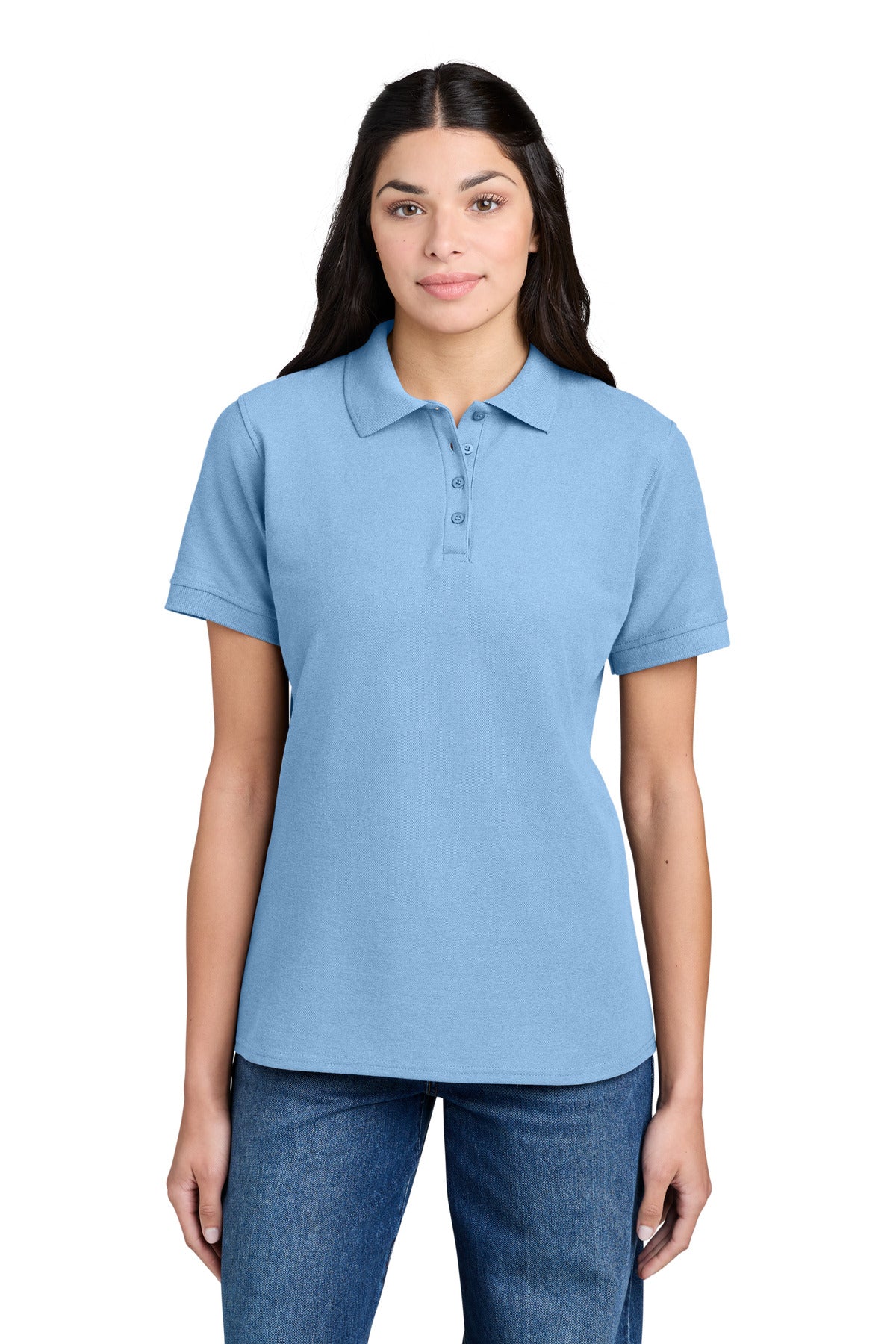 Port & Co Women's Core Blend Pique Polo