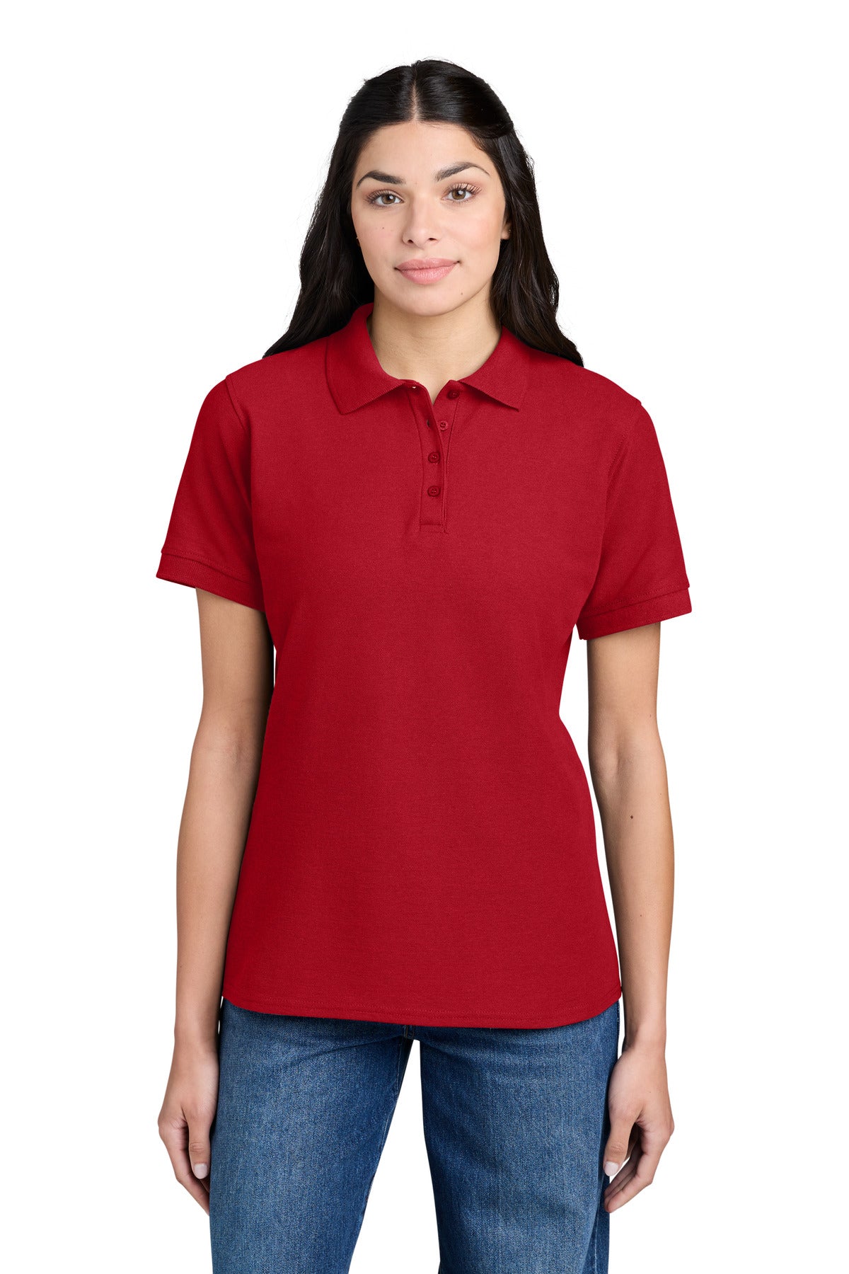 Port & Co Women's Core Blend Pique Polo