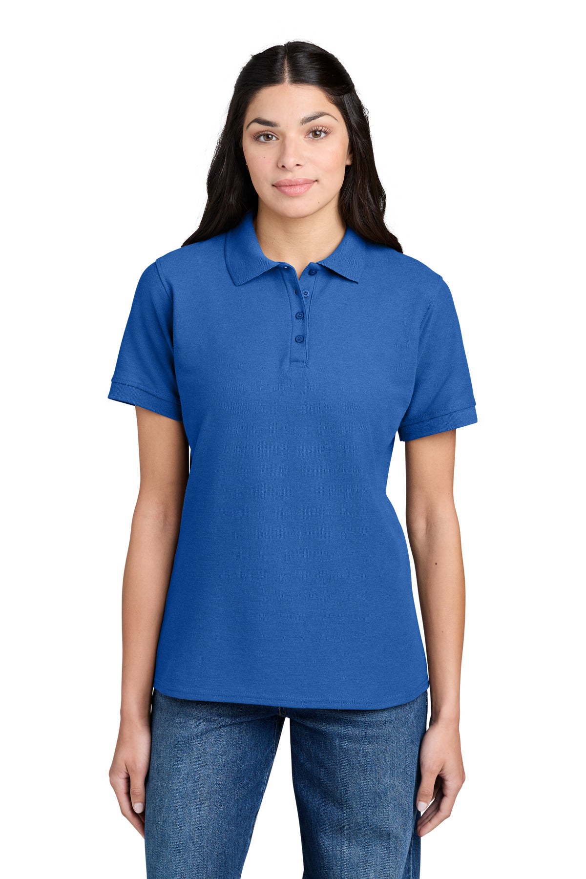 Port & Co Women's Core Blend Pique Polo