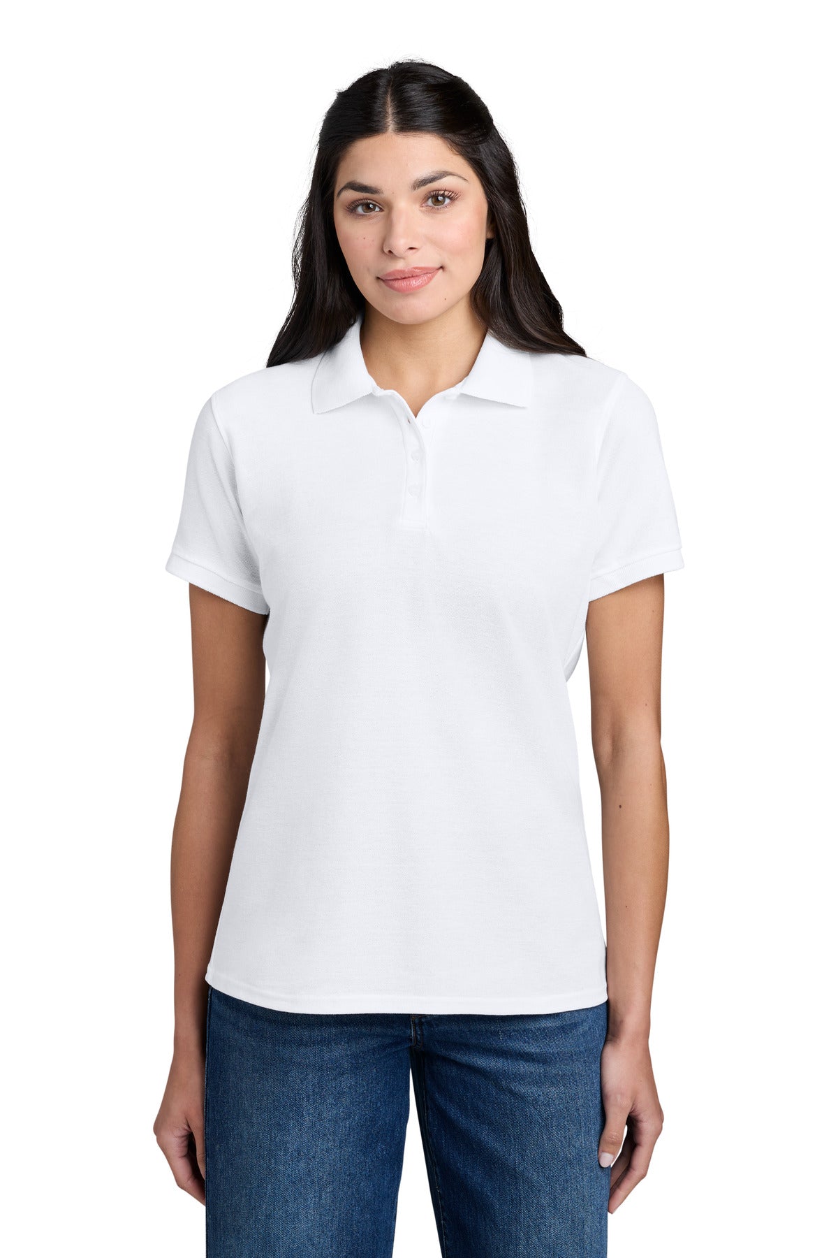 Port & Co Women's Core Blend Pique Polo