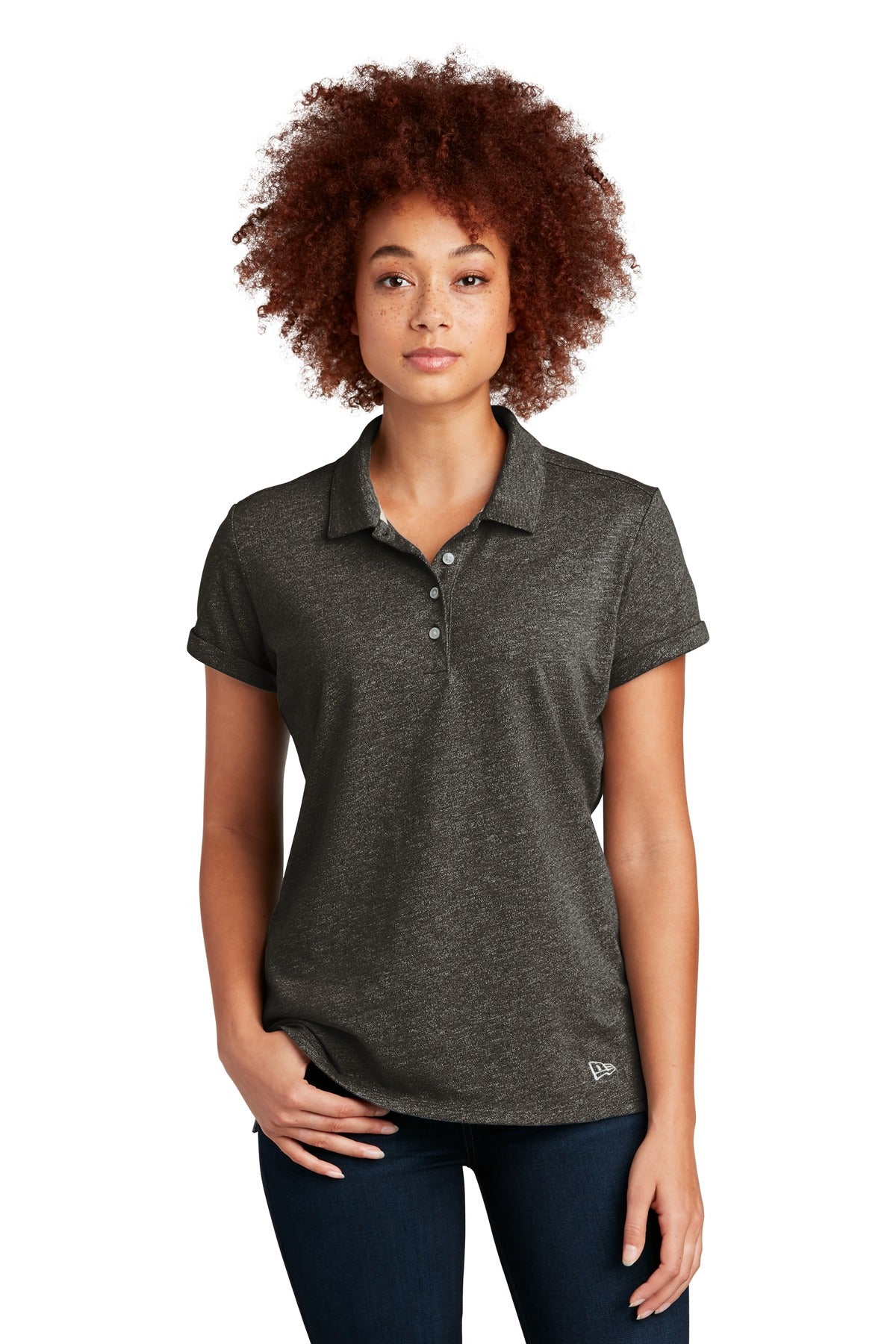 New Era  Women's Slub Twist Polo