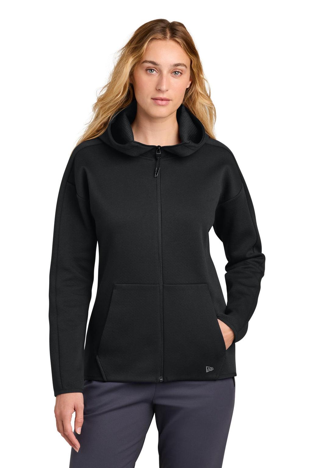 New Era Women's Double Back Full-Zip Hoodie