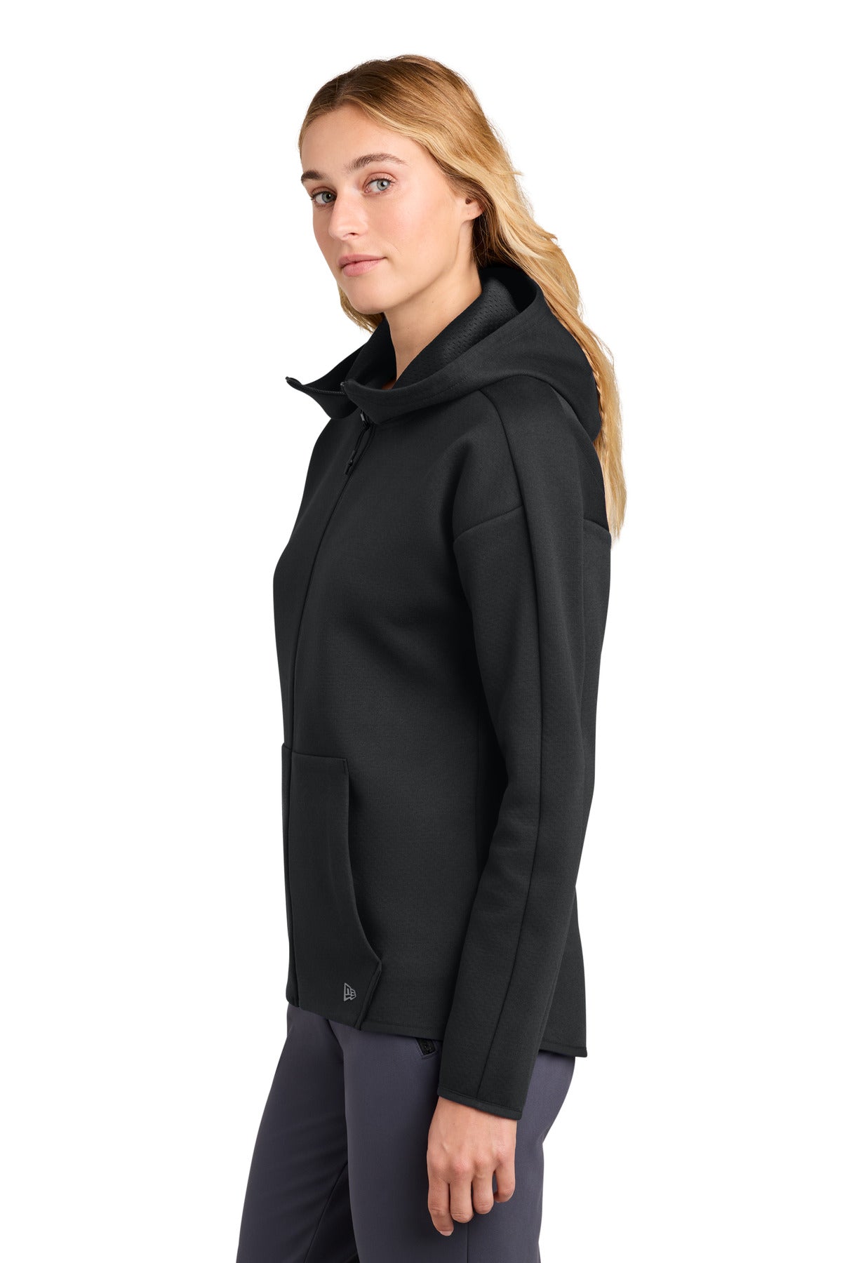 New Era Women's Double Back Full-Zip Hoodie