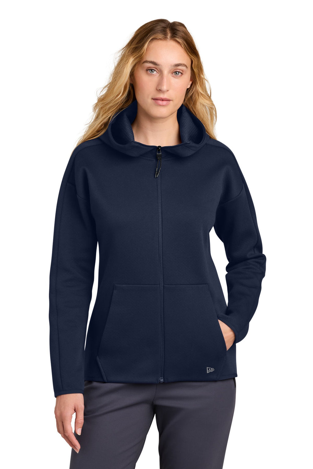 New Era Women's Double Back Full-Zip Hoodie