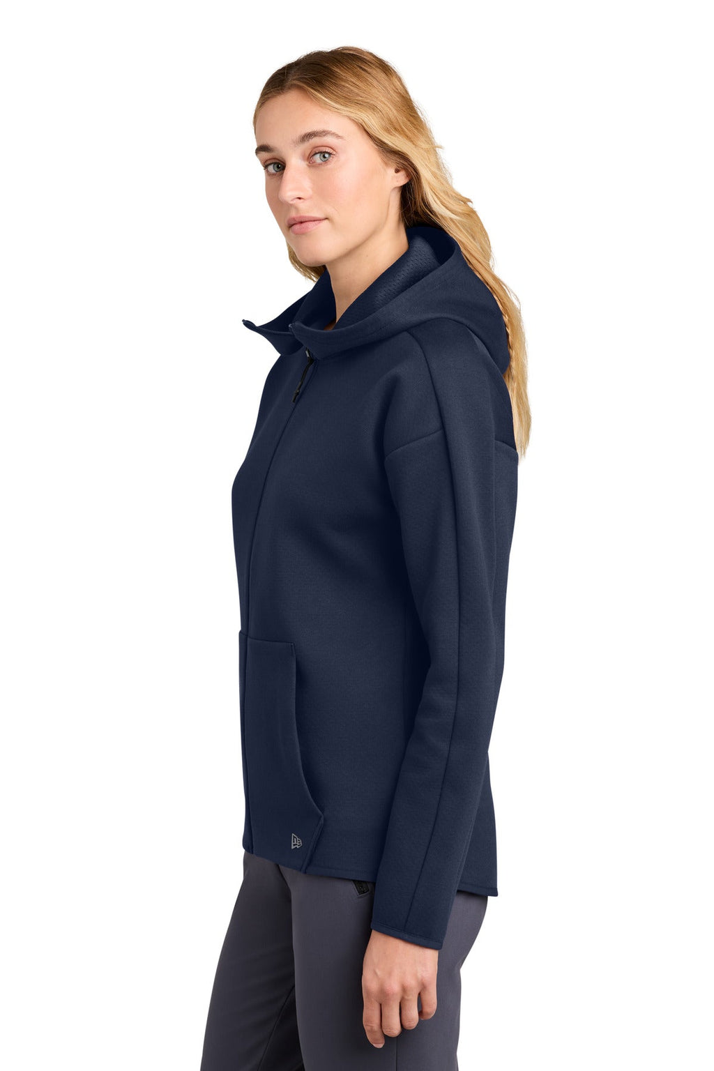 New Era Women's Double Back Full-Zip Hoodie