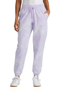 Port & Co Women's Beach Wash Cloud Tie-Dye Sweatpant