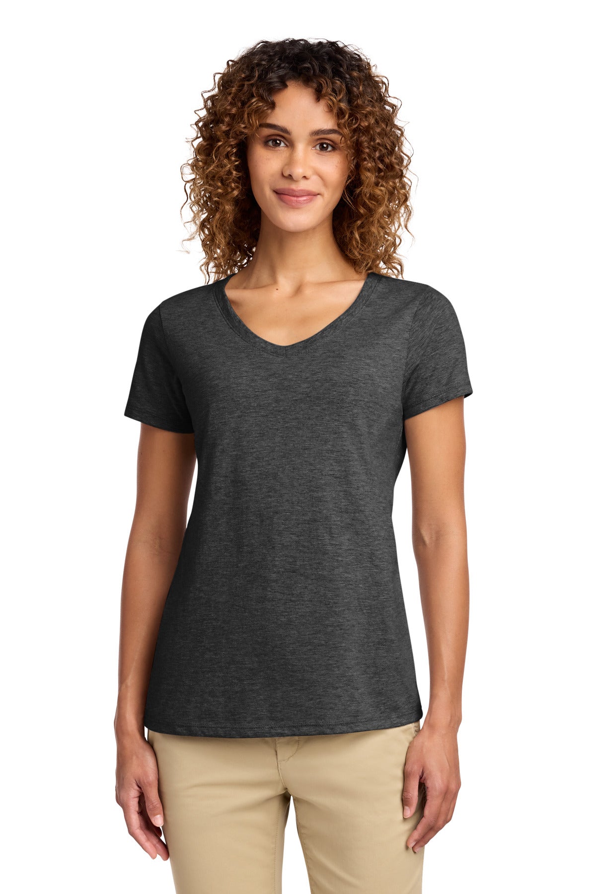 Port & Co Women's Fan Favorite V-Neck Tee