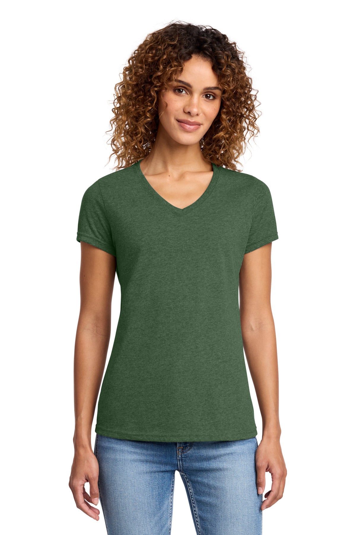 Port & Co Women's Fan Favorite Blend V-Neck Tee