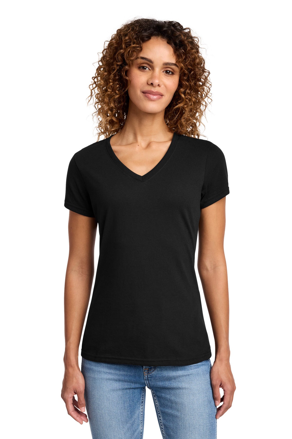 Port & Co Women's Fan Favorite Blend V-Neck Tee