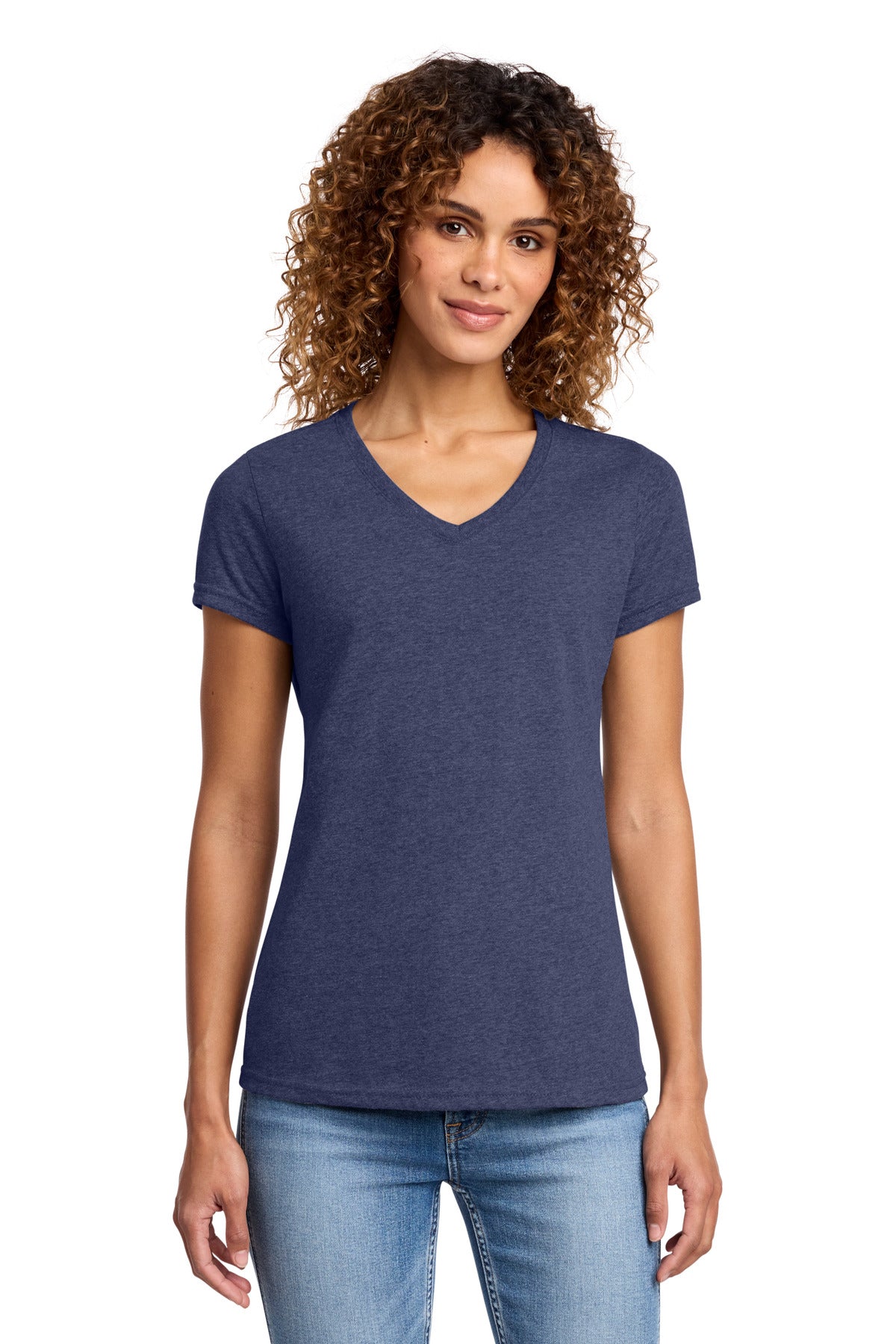 Port & Co Women's Fan Favorite Blend V-Neck Tee