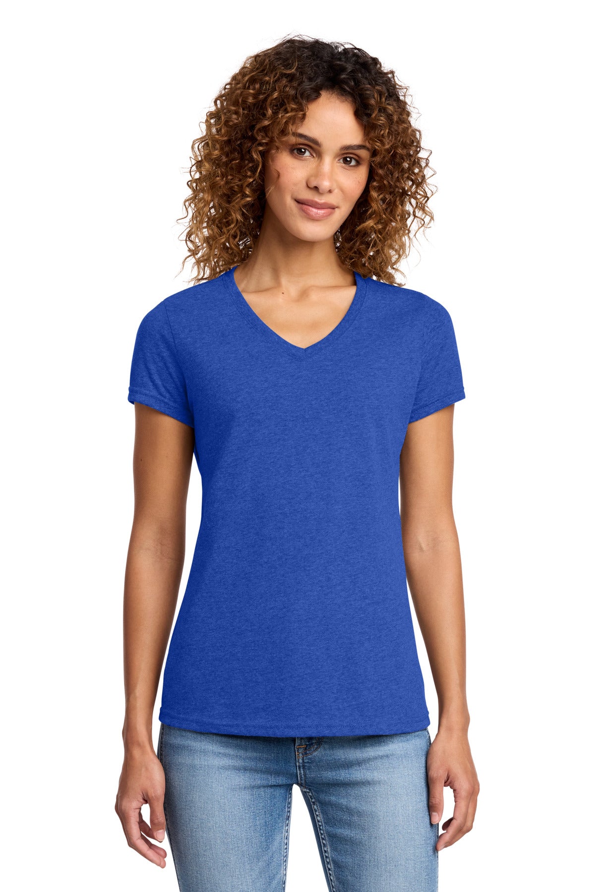 Port & Co Women's Fan Favorite Blend V-Neck Tee