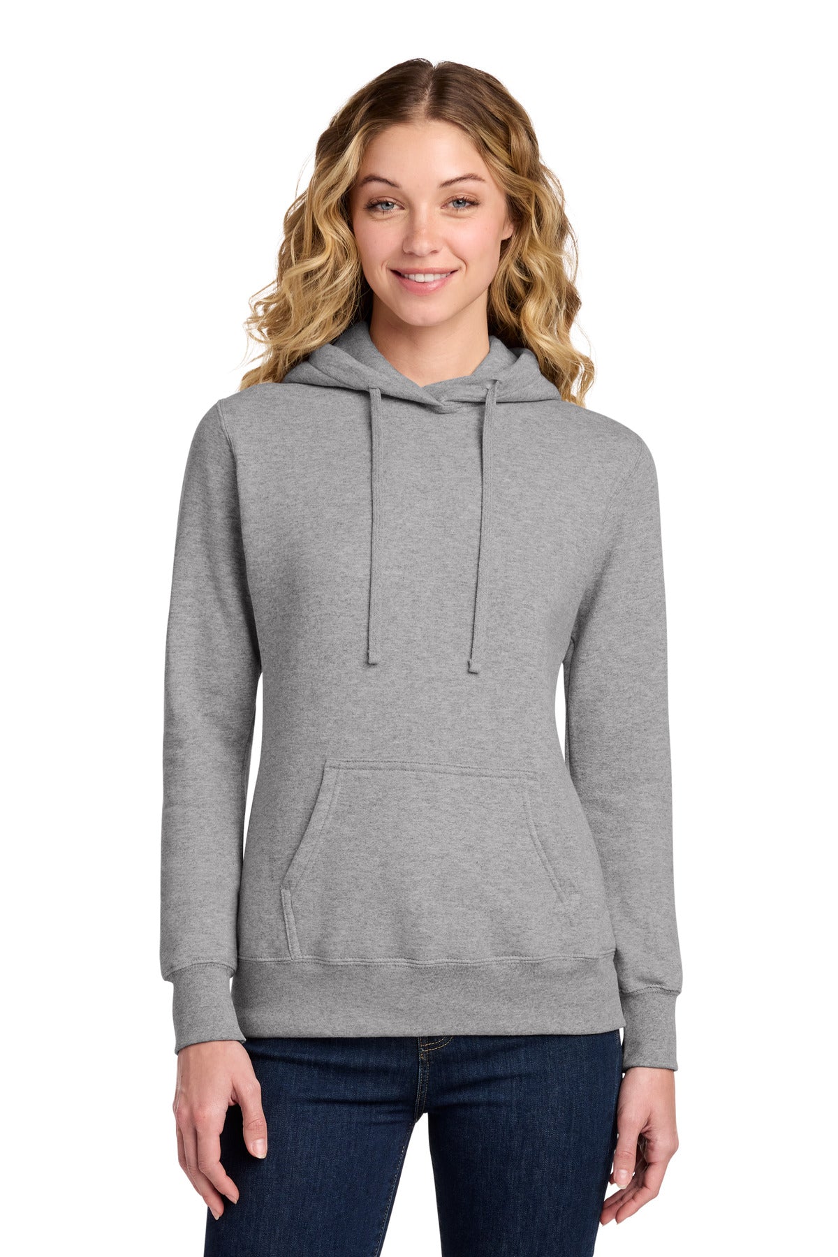 Port & Co Women's Core Fleece Pullover Hooded Sweatshirt