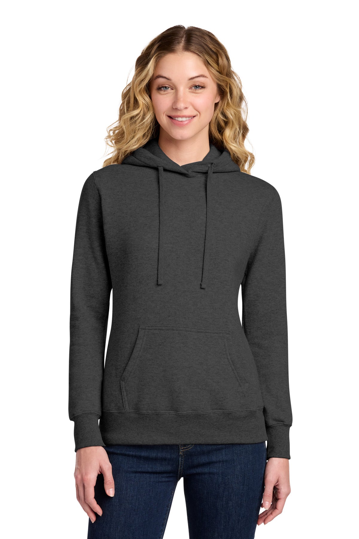 Port & Co Women's Core Fleece Pullover Hooded Sweatshirt