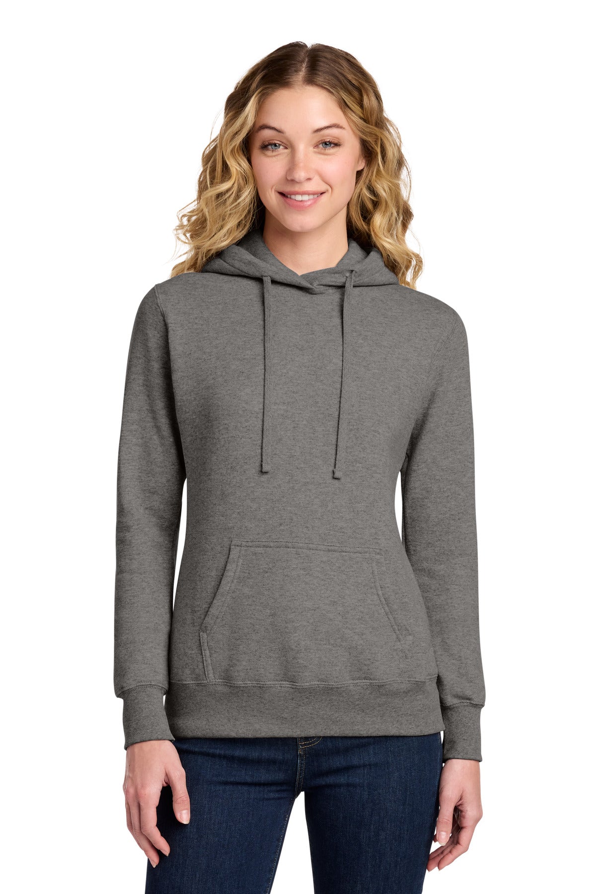 Port & Co Women's Core Fleece Pullover Hooded Sweatshirt
