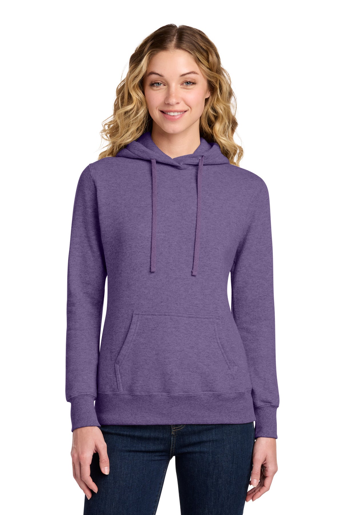 Port & Co Women's Core Fleece Pullover Hooded Sweatshirt