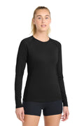 Sport-Tek  Women's Long Sleeve Rashguard Tee