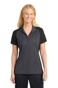 Sport-Tek Women's Colorblock Micropique Sport-Wick Polo