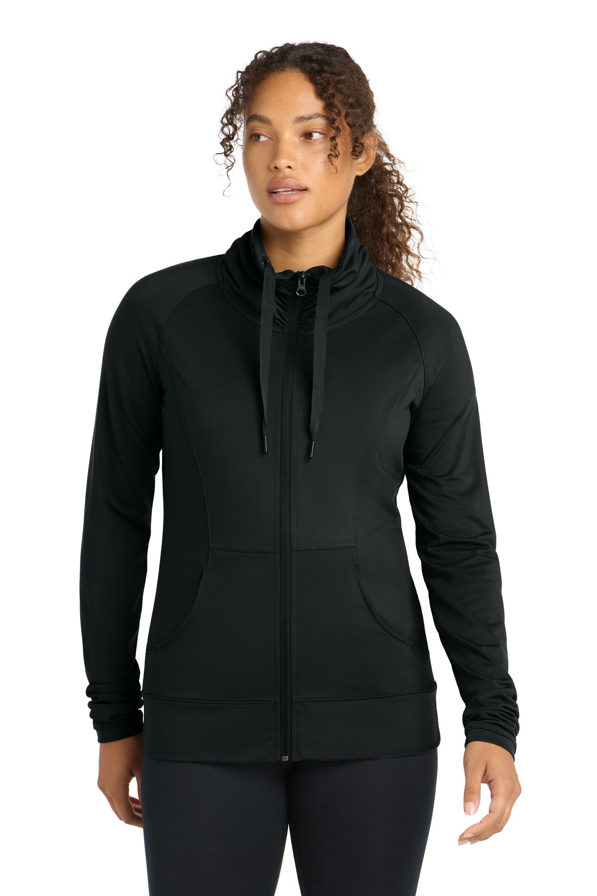 Sport-Tek Women's Sport-Wick Stretch Full-Zip Jacket