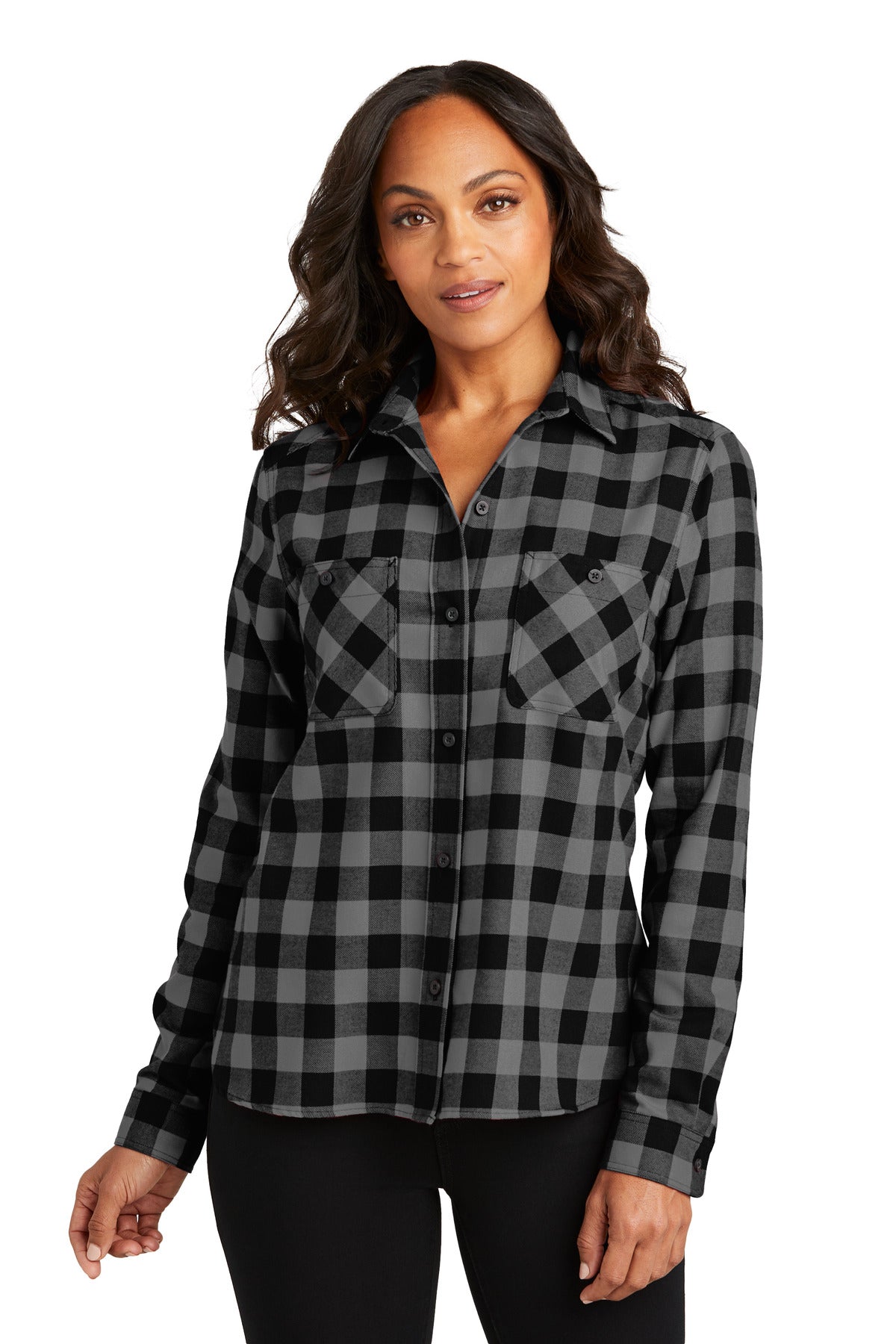 Port Authority Women's Plaid Flannel Shirt