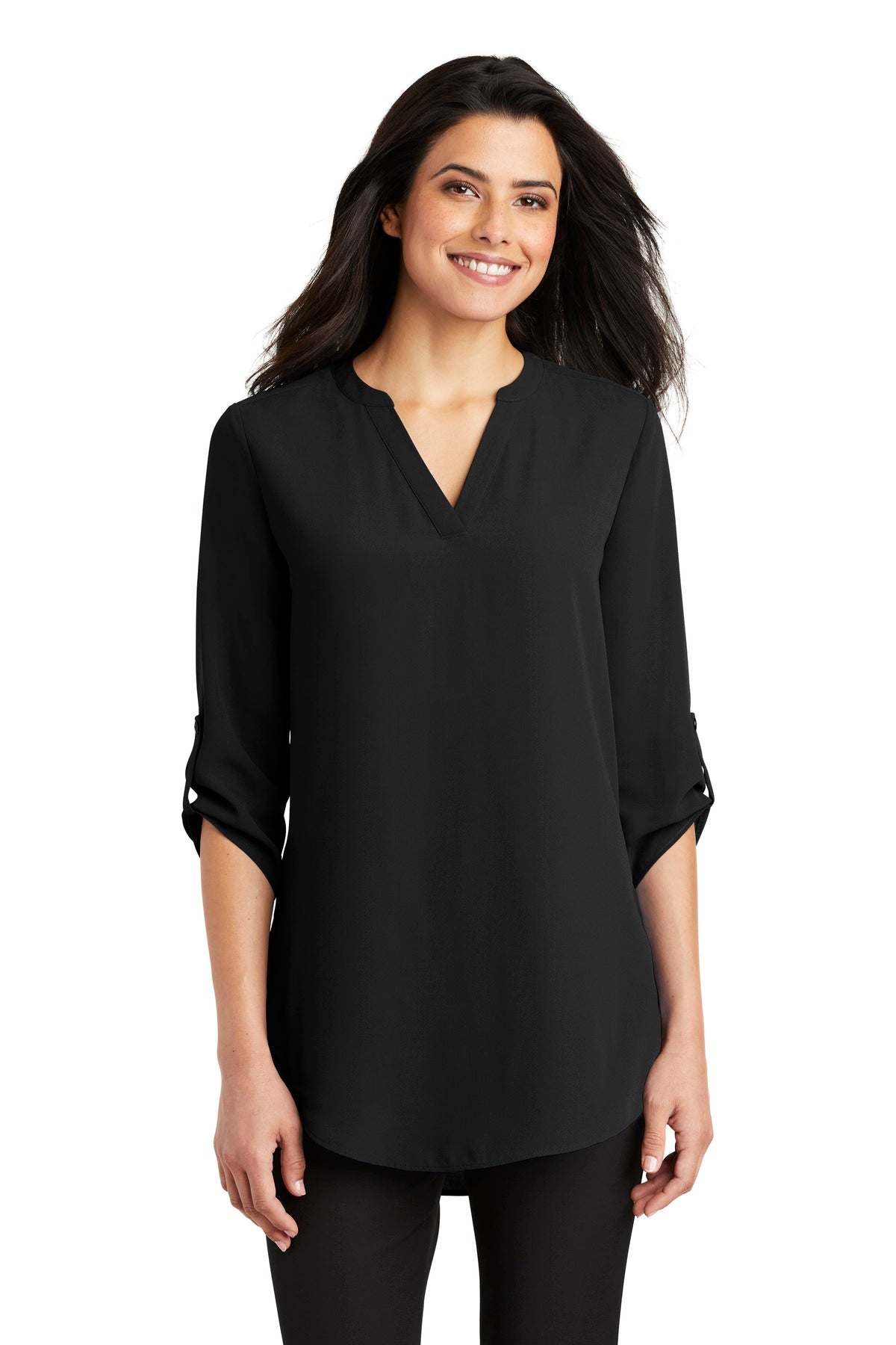 Port Authority Women's 3/4-Sleeve Tunic Blouse