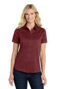 Port Authority Women's Short Sleeve SuperPro ReactTwill Shirt