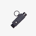 Thread Wallets Chapstick Holder Keychain - Black