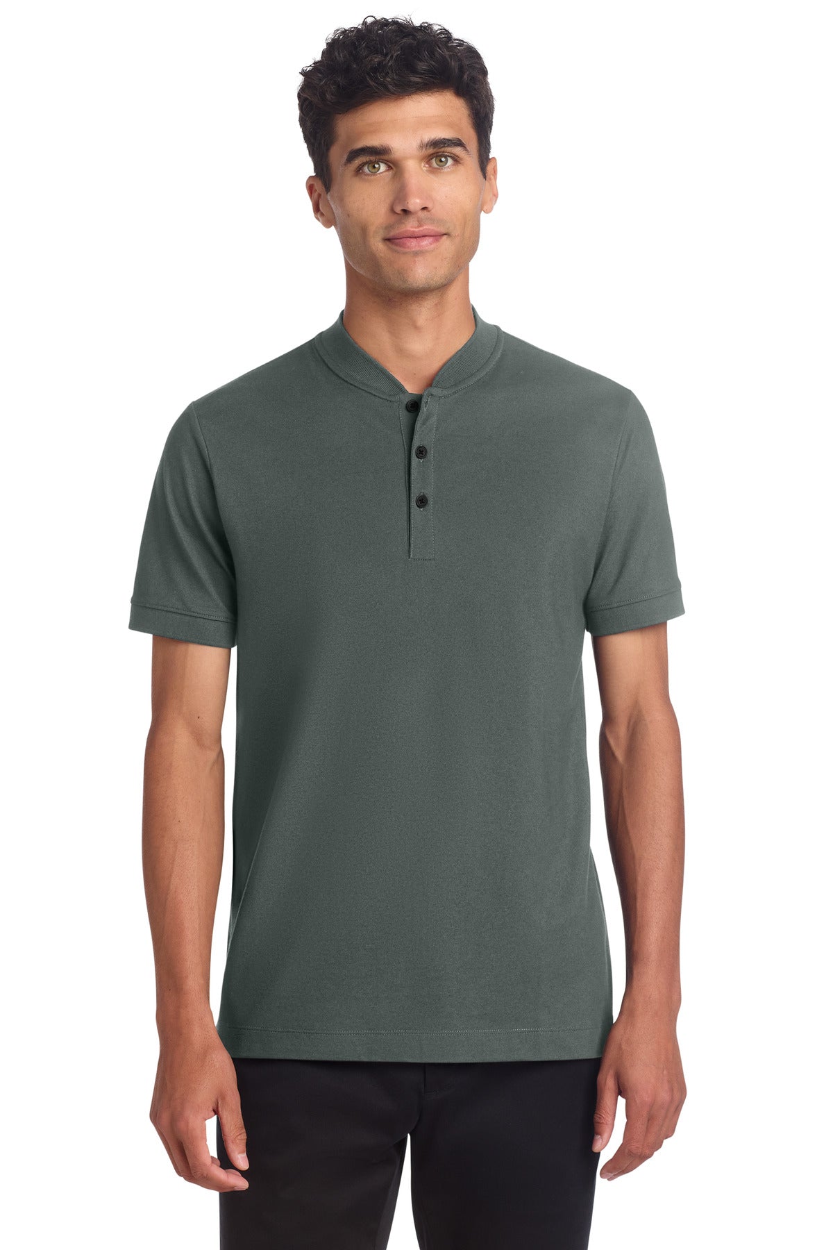 Mercer+Mettle Stretch Pique Henley