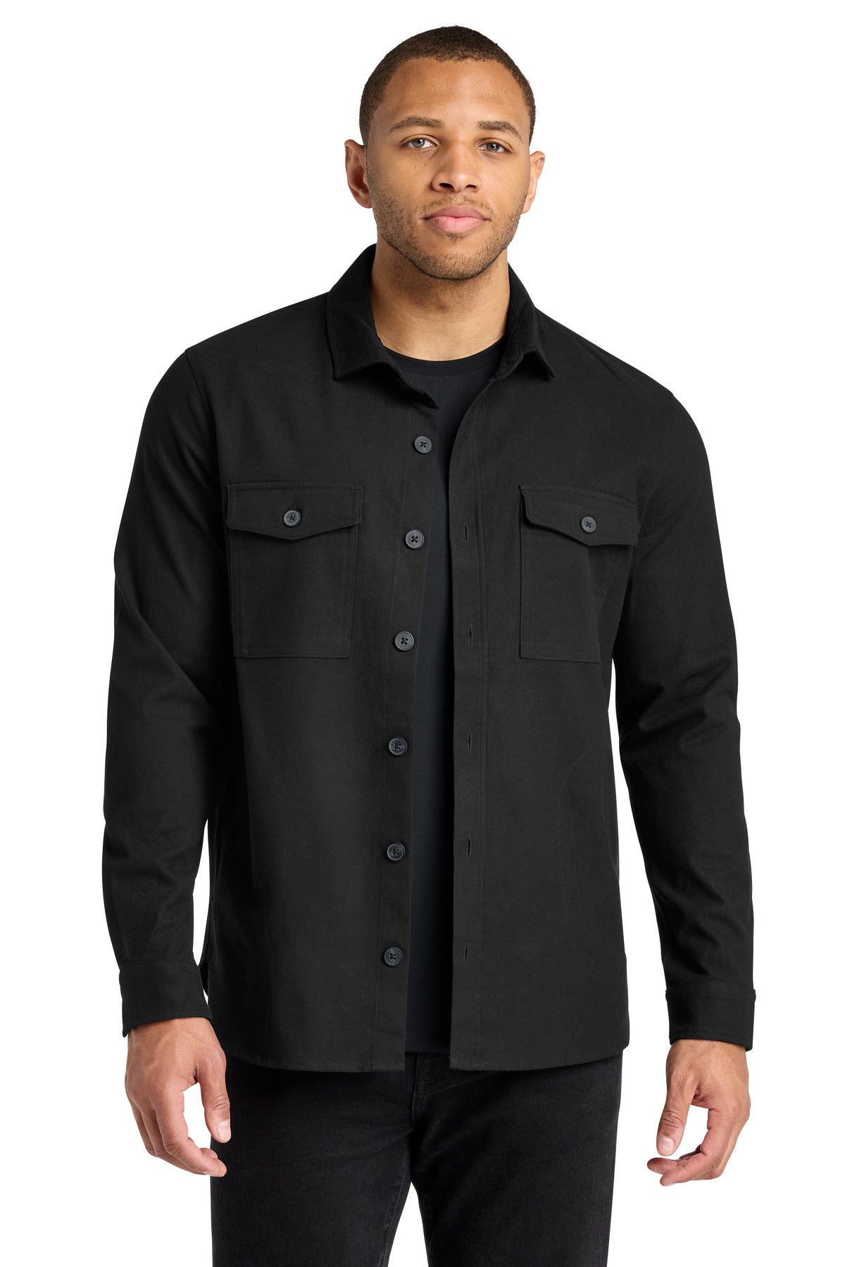 Mercer+Mettle Long Sleeve Twill Overshirt