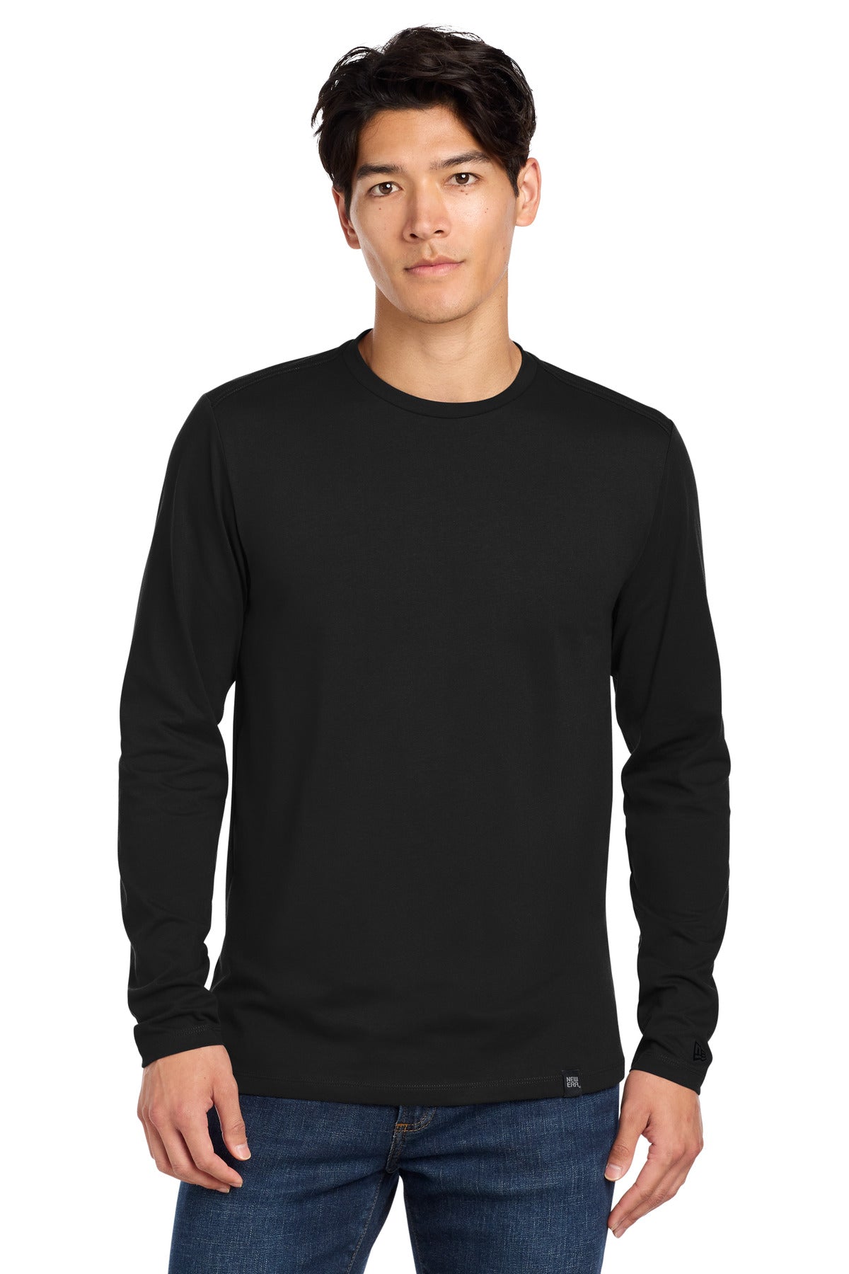 New Era  Heritage Blend Long Sleeve Crew Tee