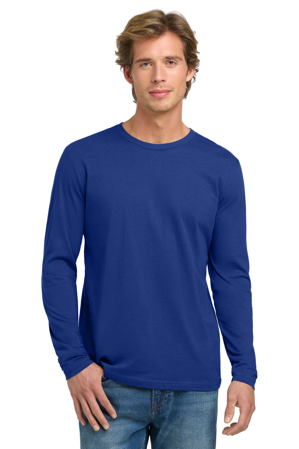 Next Level Apparel Cotton Long Sleeve Tee