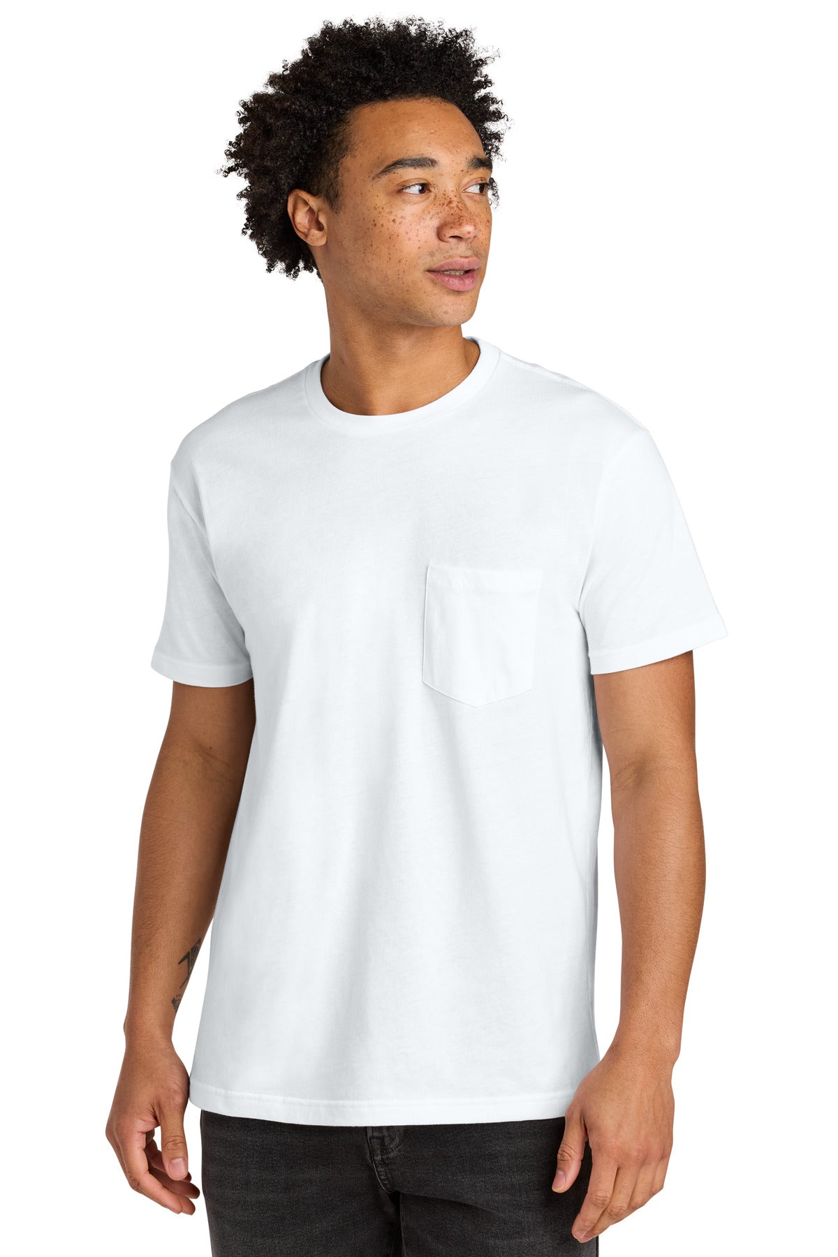 Next Level Apparel Cotton Pocket Tee