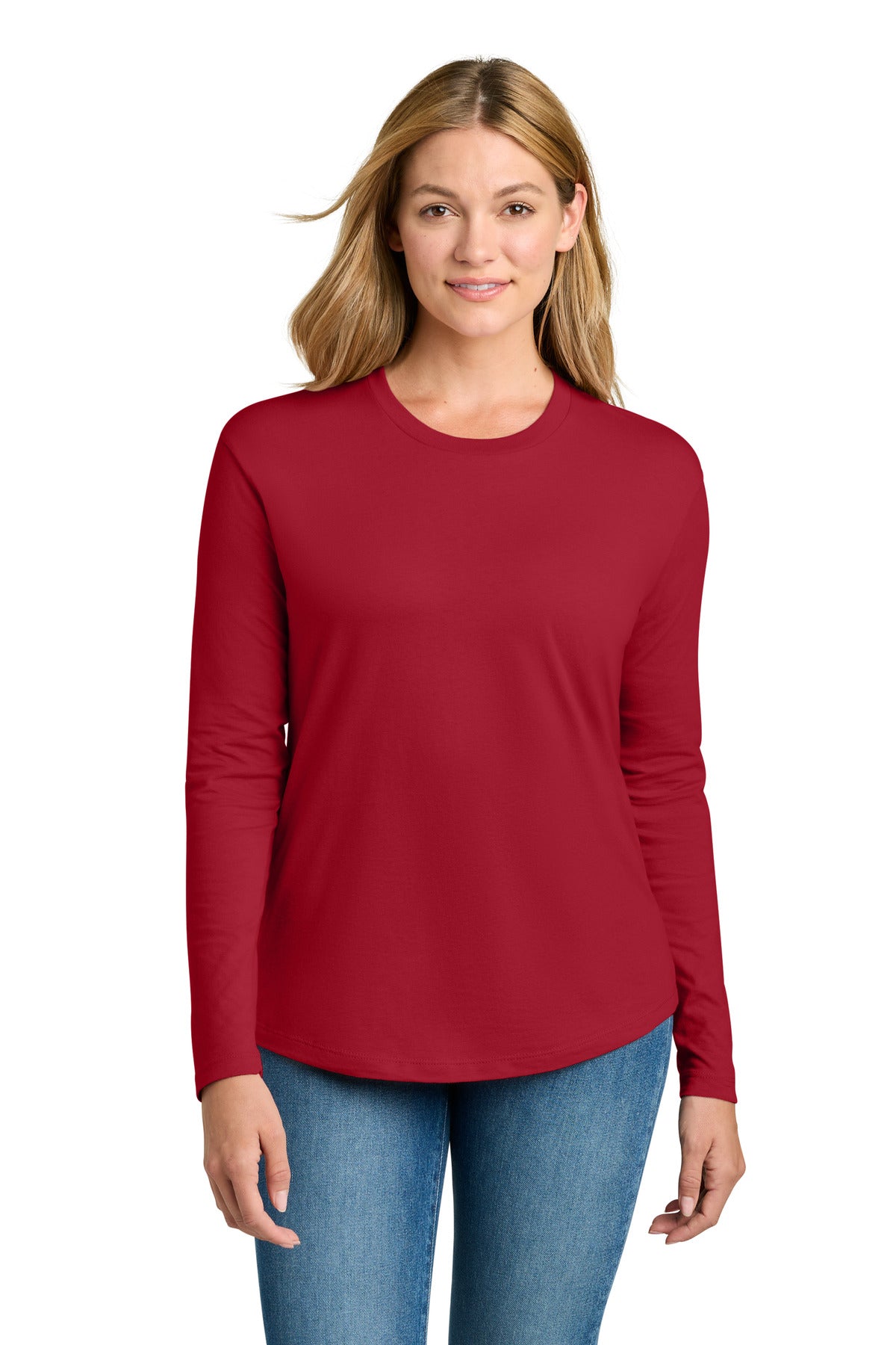 Next Level Apparel Women's Cotton Relaxed Long Sleeve Tee