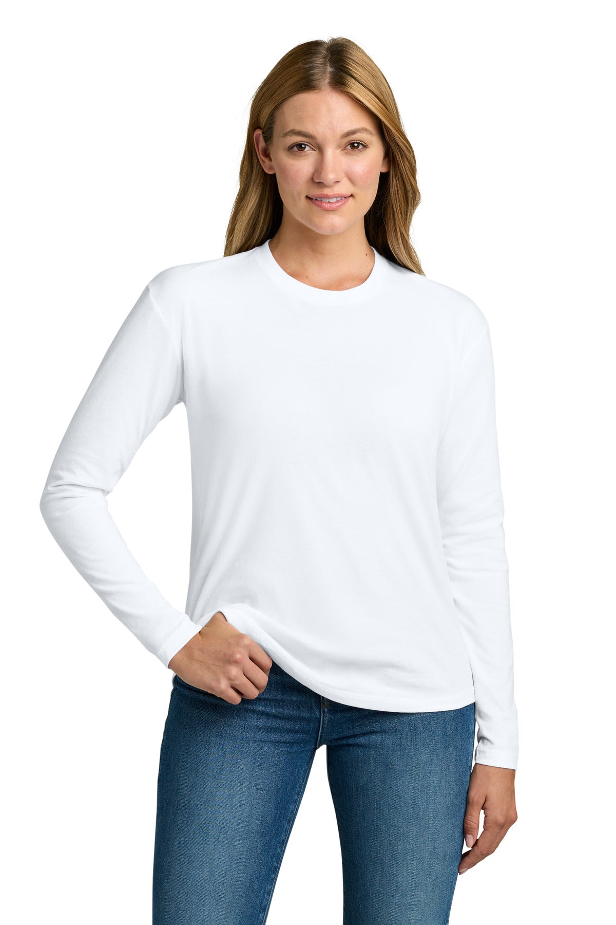 Next Level Apparel Women's Cotton Relaxed Long Sleeve Tee