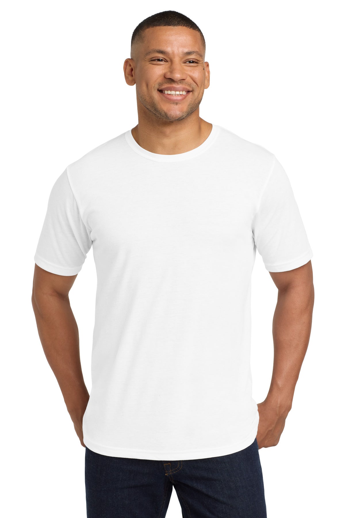 Next Level Apparel  Adult Poly/Cotton Tee