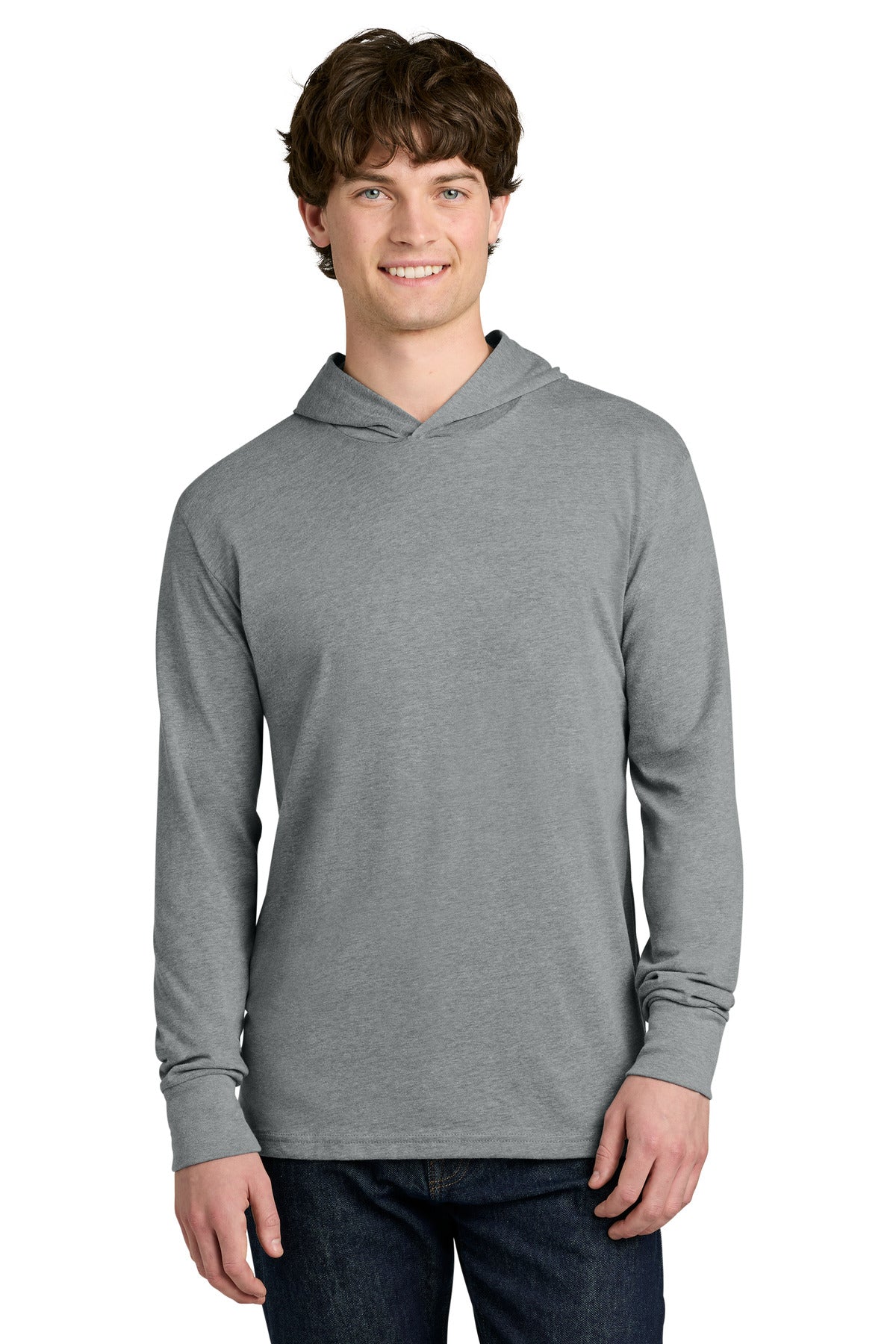 Next Level Apparel CVC Long Sleeve Hoodie