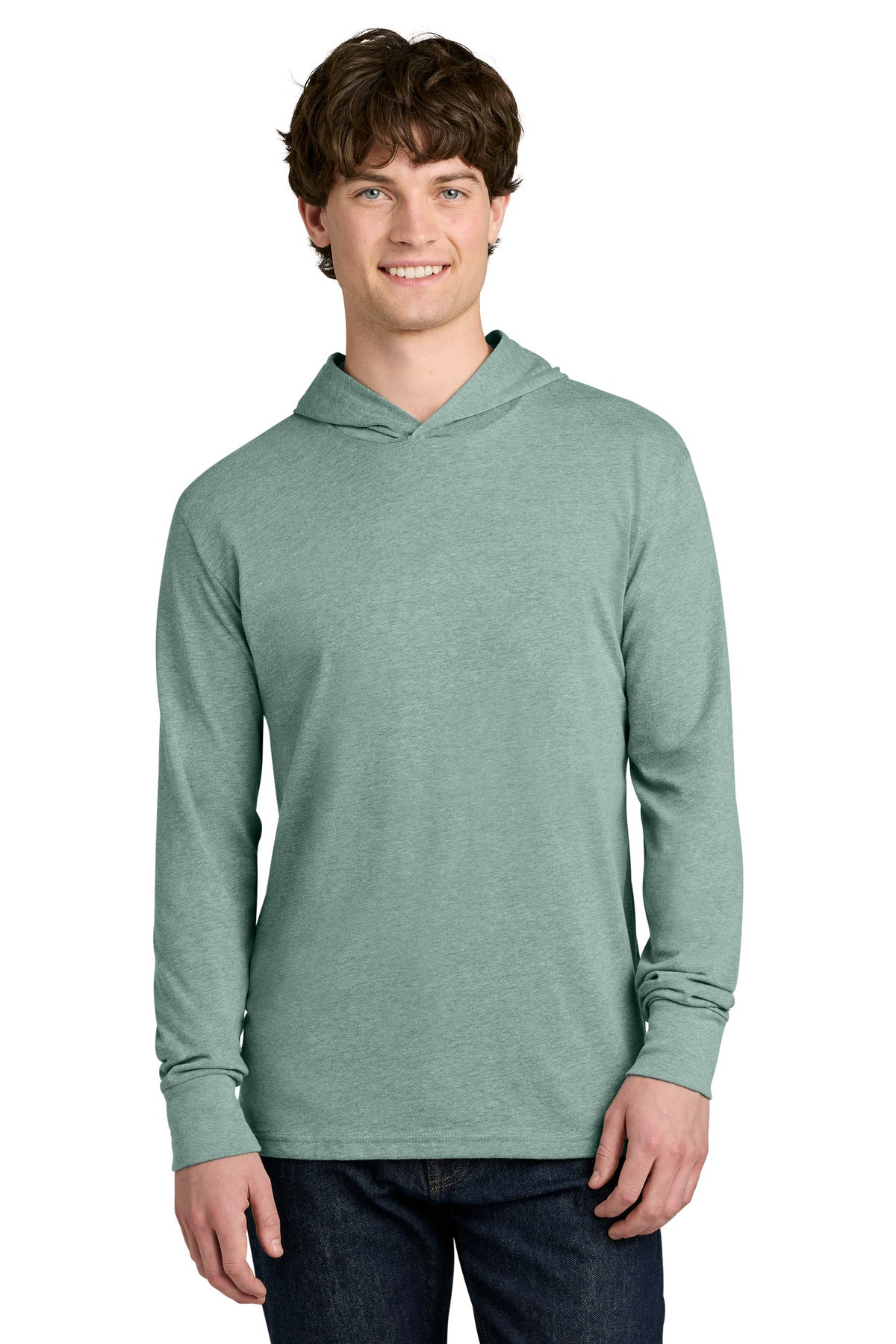 Next Level Apparel CVC Long Sleeve Hoodie
