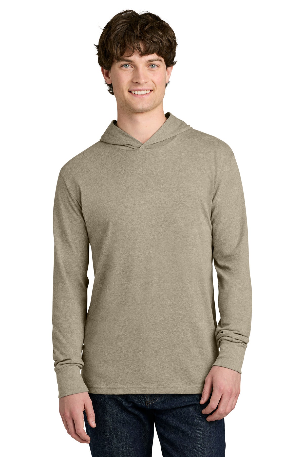 Next Level Apparel CVC Long Sleeve Hoodie