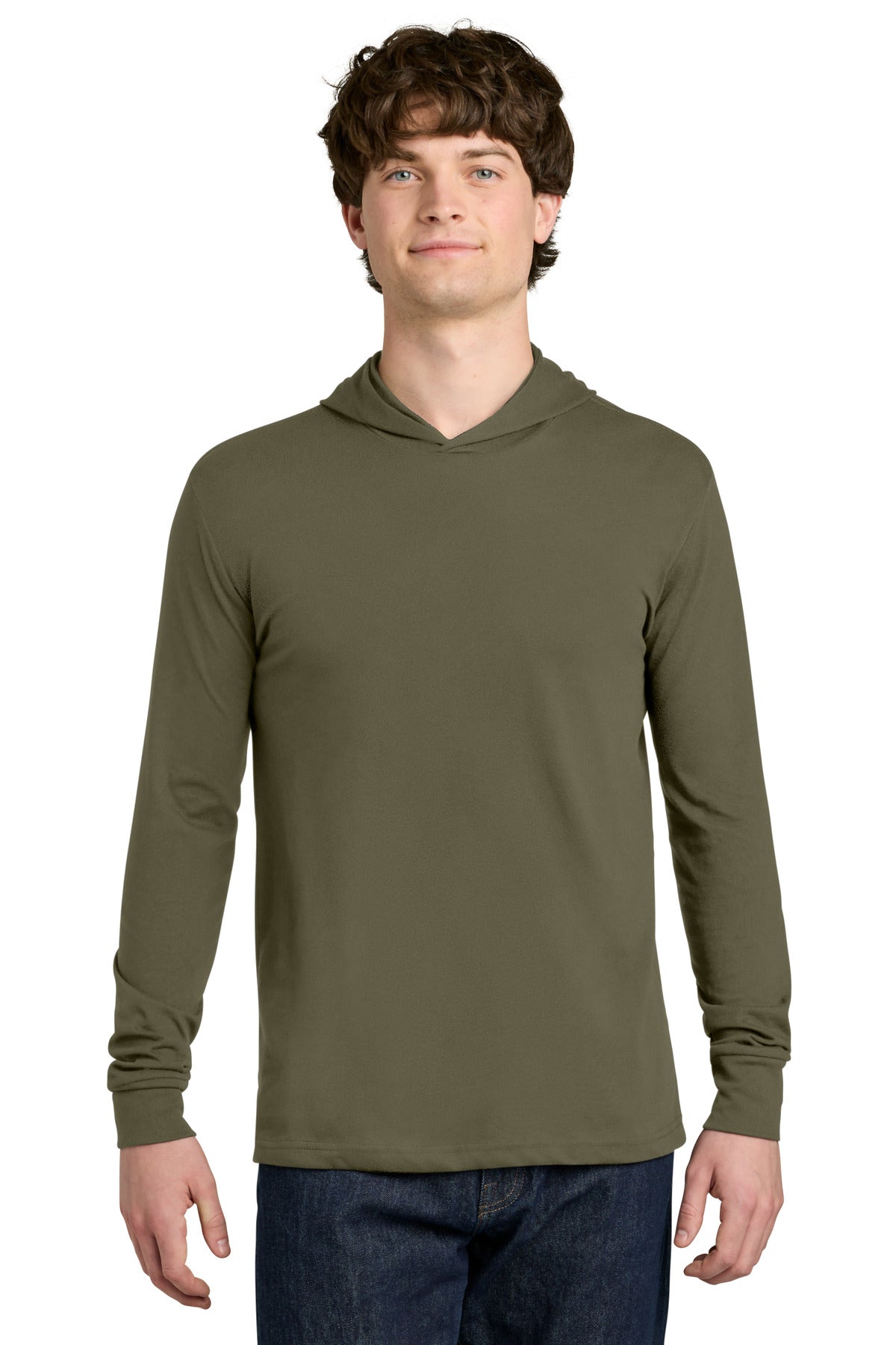 Next Level Apparel CVC Long Sleeve Hoodie