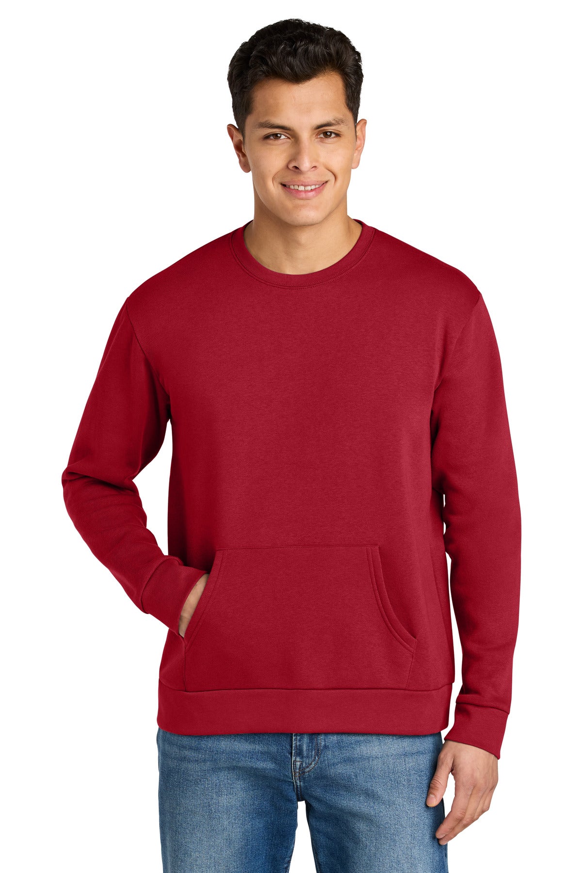 Next Level Apparel Santa Barbara Pocket Sweatshirt