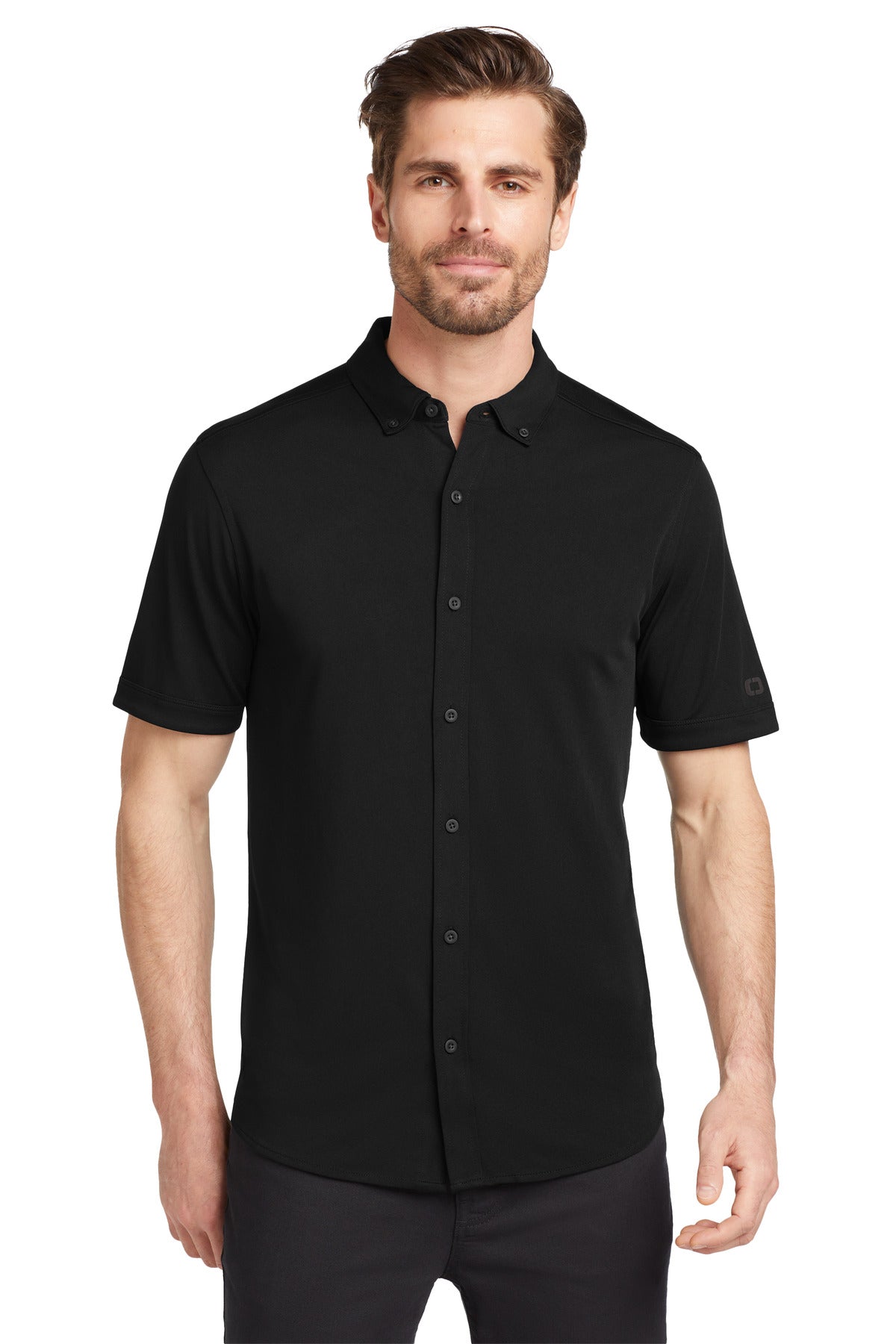OGIO  Gravitate Full-Button Polo