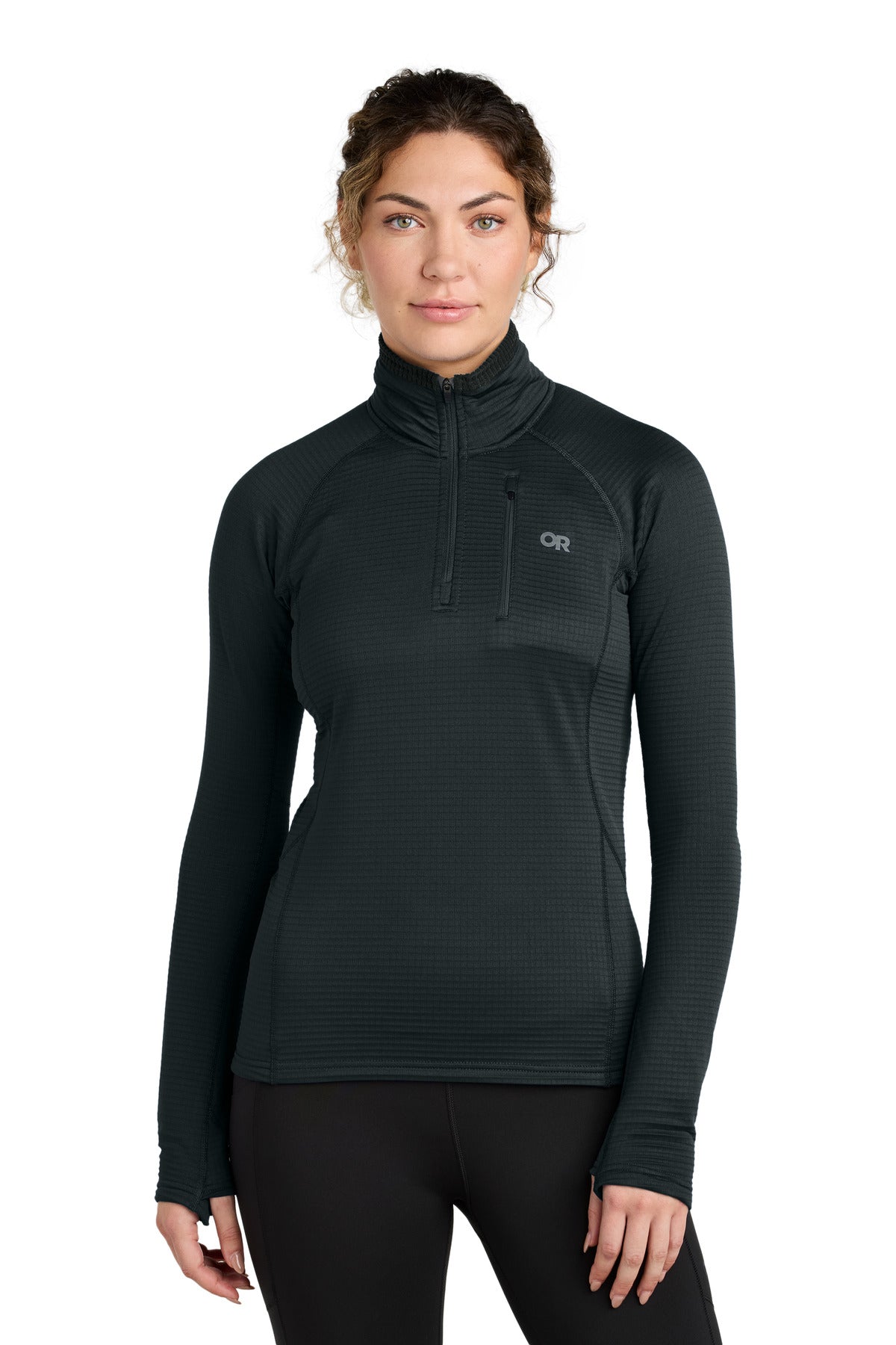 LIMITED EDITION Outdoor Research Women's Tech Grid 1/4-Zip Fleece
