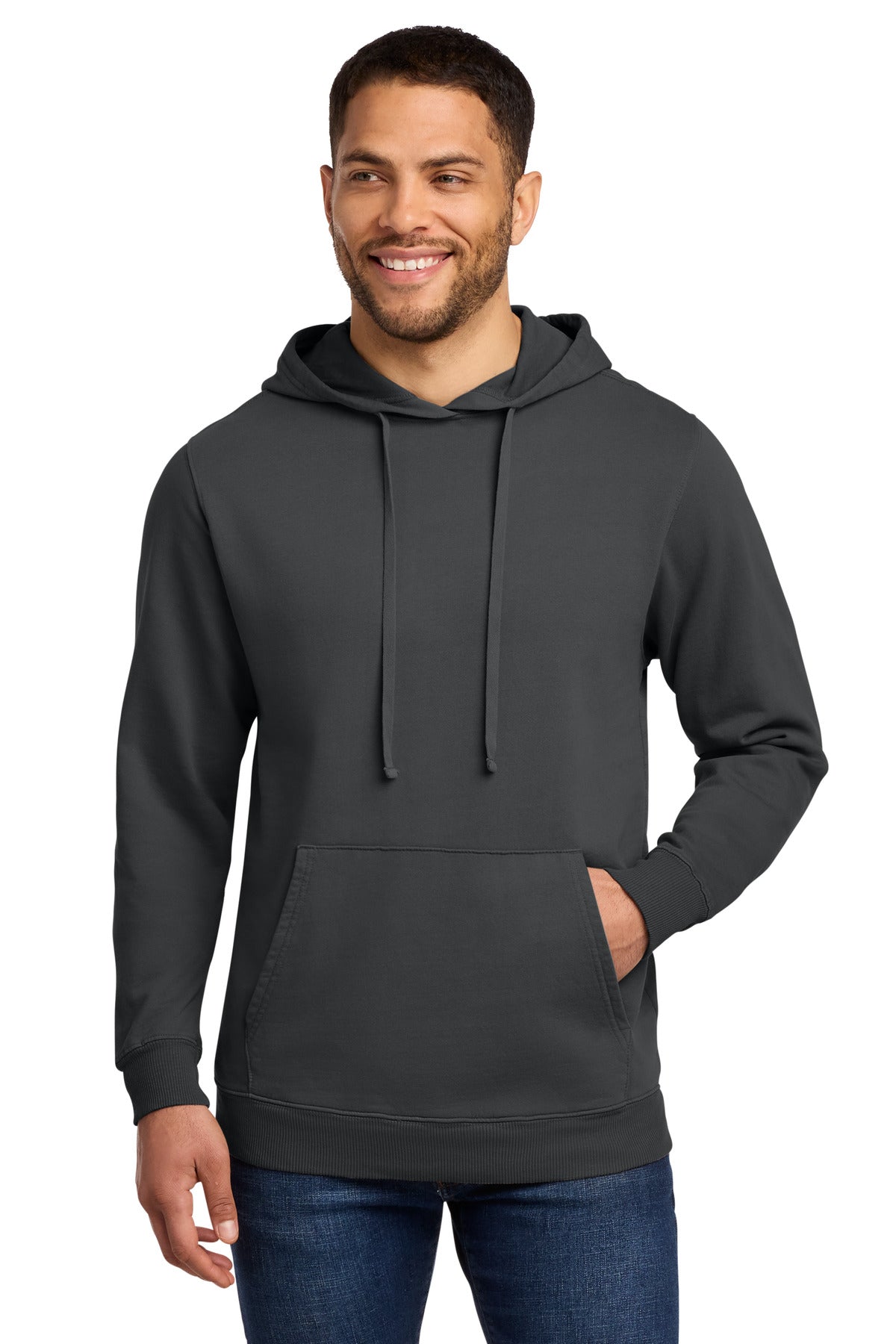 Port & Co Beach Wash Garment-Dyed Pullover Hooded Sweatshirt