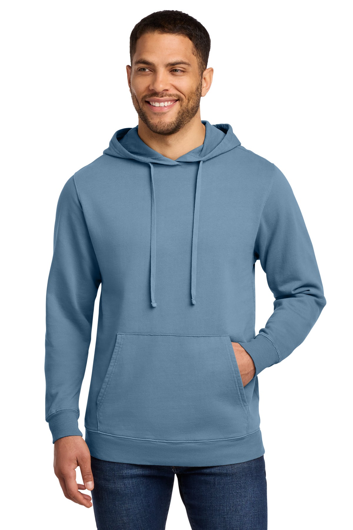 Port & Co Beach Wash Garment-Dyed Pullover Hooded Sweatshirt