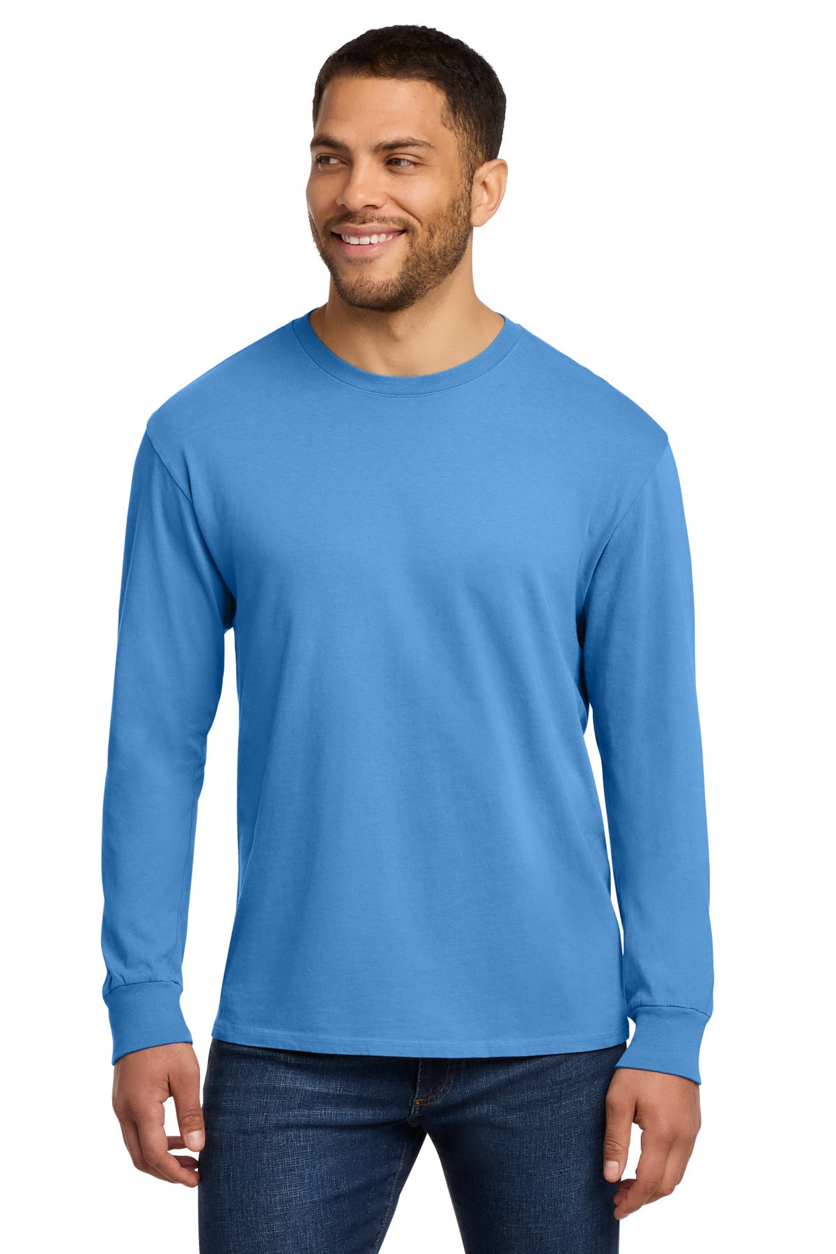 Port & Co Beach Wash Garment-Dyed Long Sleeve Tee
