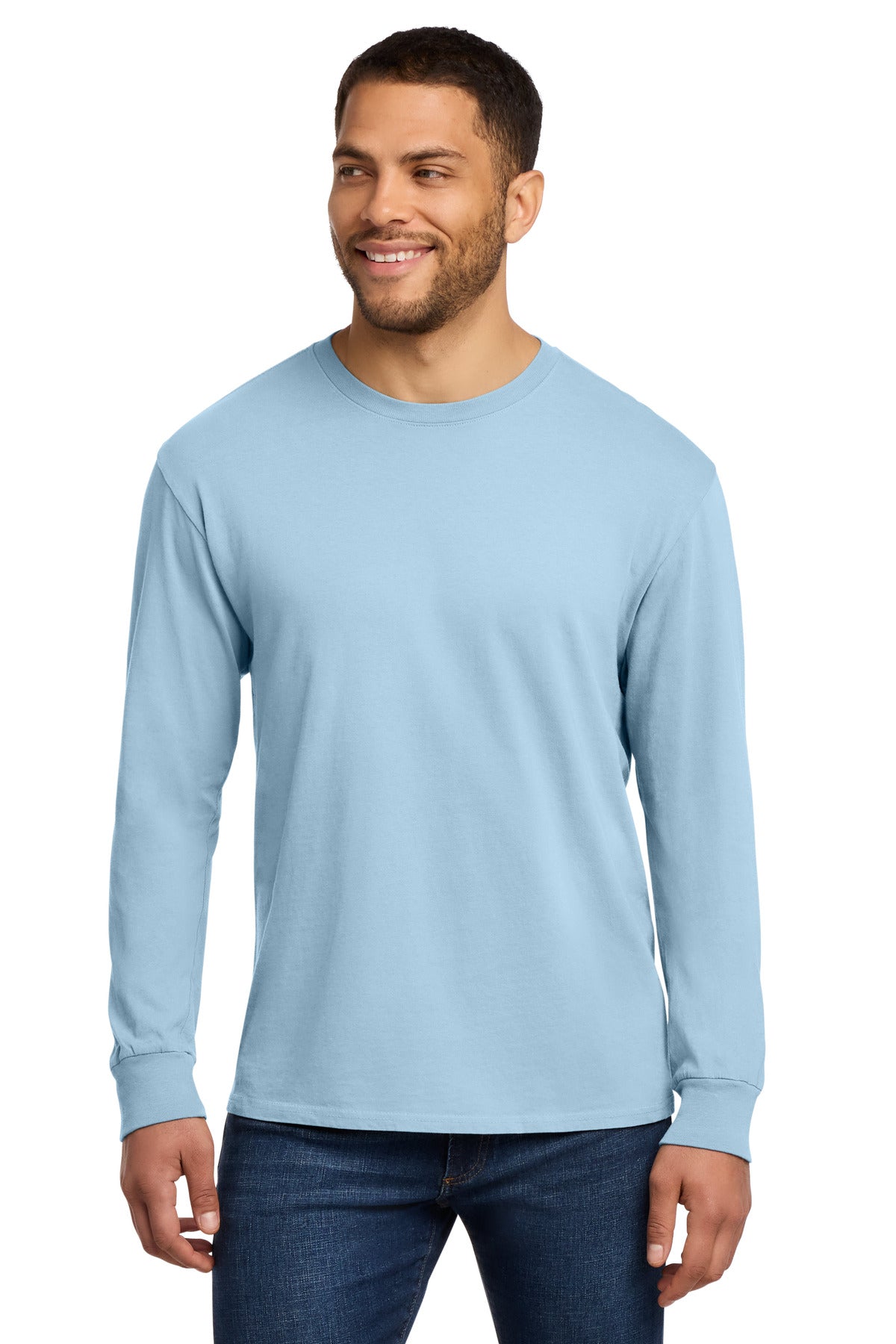Port & Co Beach Wash Garment-Dyed Long Sleeve Tee